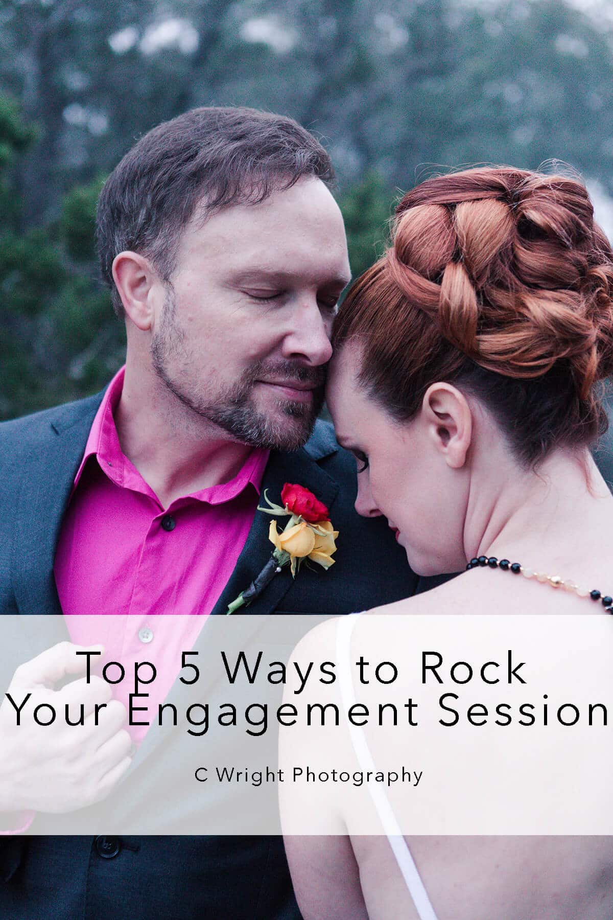 top 5 ways to rock your engagement session photographed by Swish and Click Photography