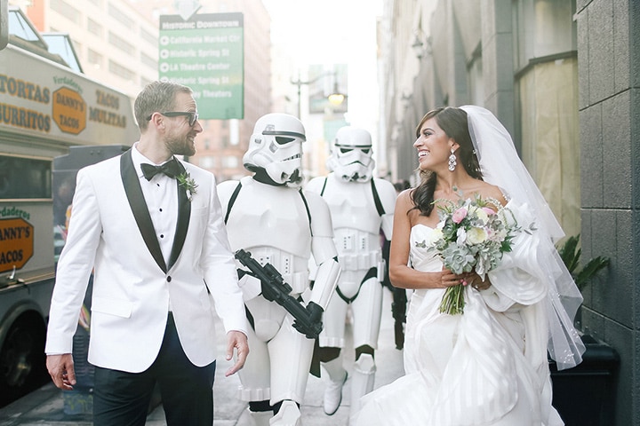 Houston Star Wars wedding