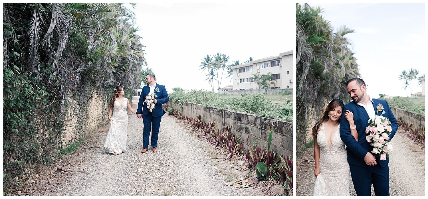 bride and groom wedding portraits at Villa Cocomar in the Dominican Republic by Swish and Click Photographer