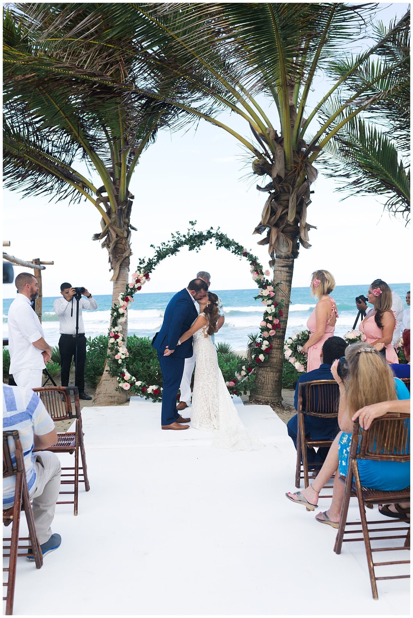 wedding ceremony at Villa Cocomar in the Dominican Republic by Swish and Click Photographer