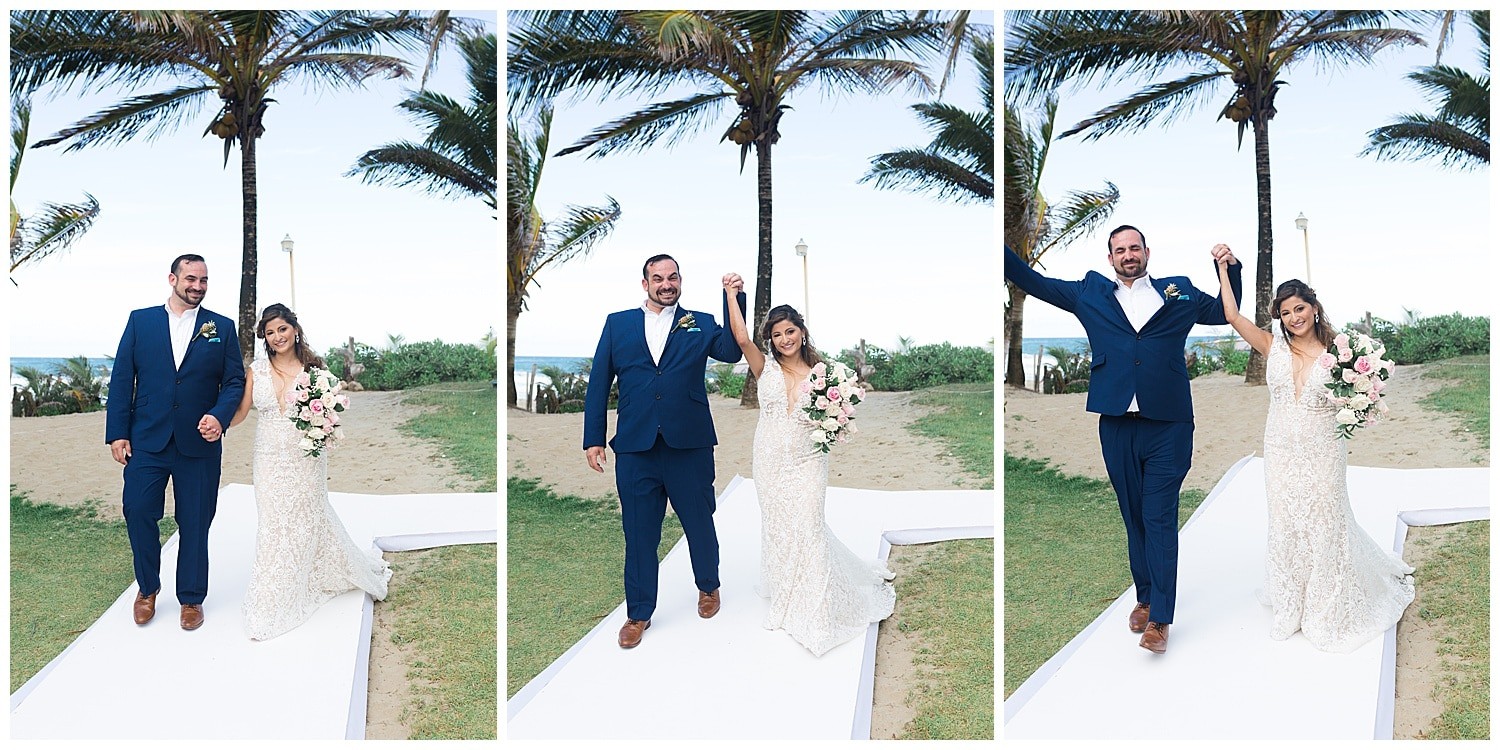 wedding ceremony at Villa Cocomar in the Dominican Republic by Swish and Click Photographer