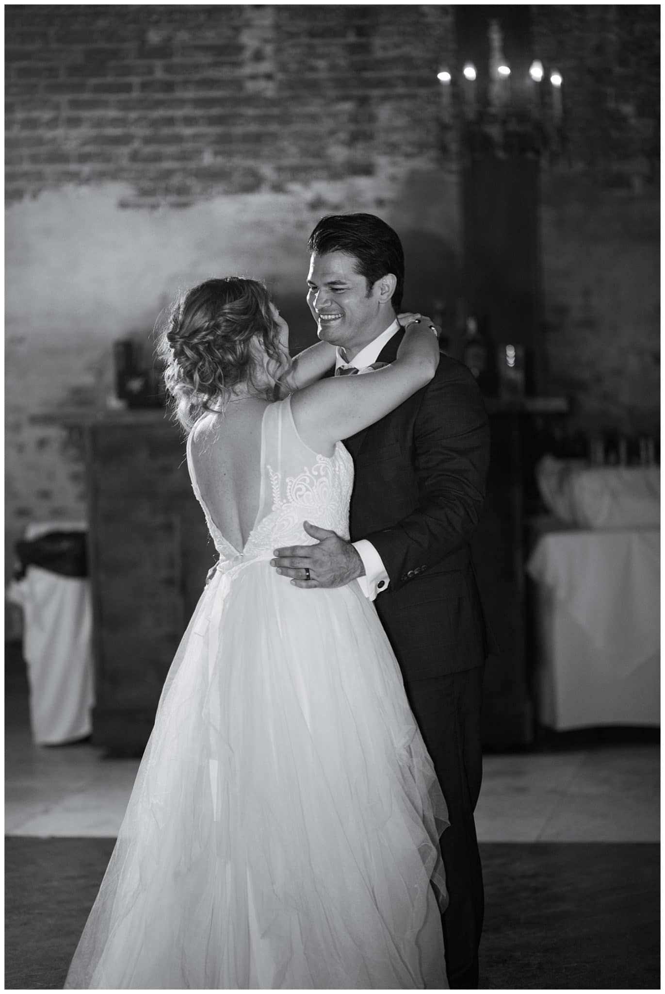 wedding first dance at Thomas Bistro in New Orleans by Swish and Click Photography