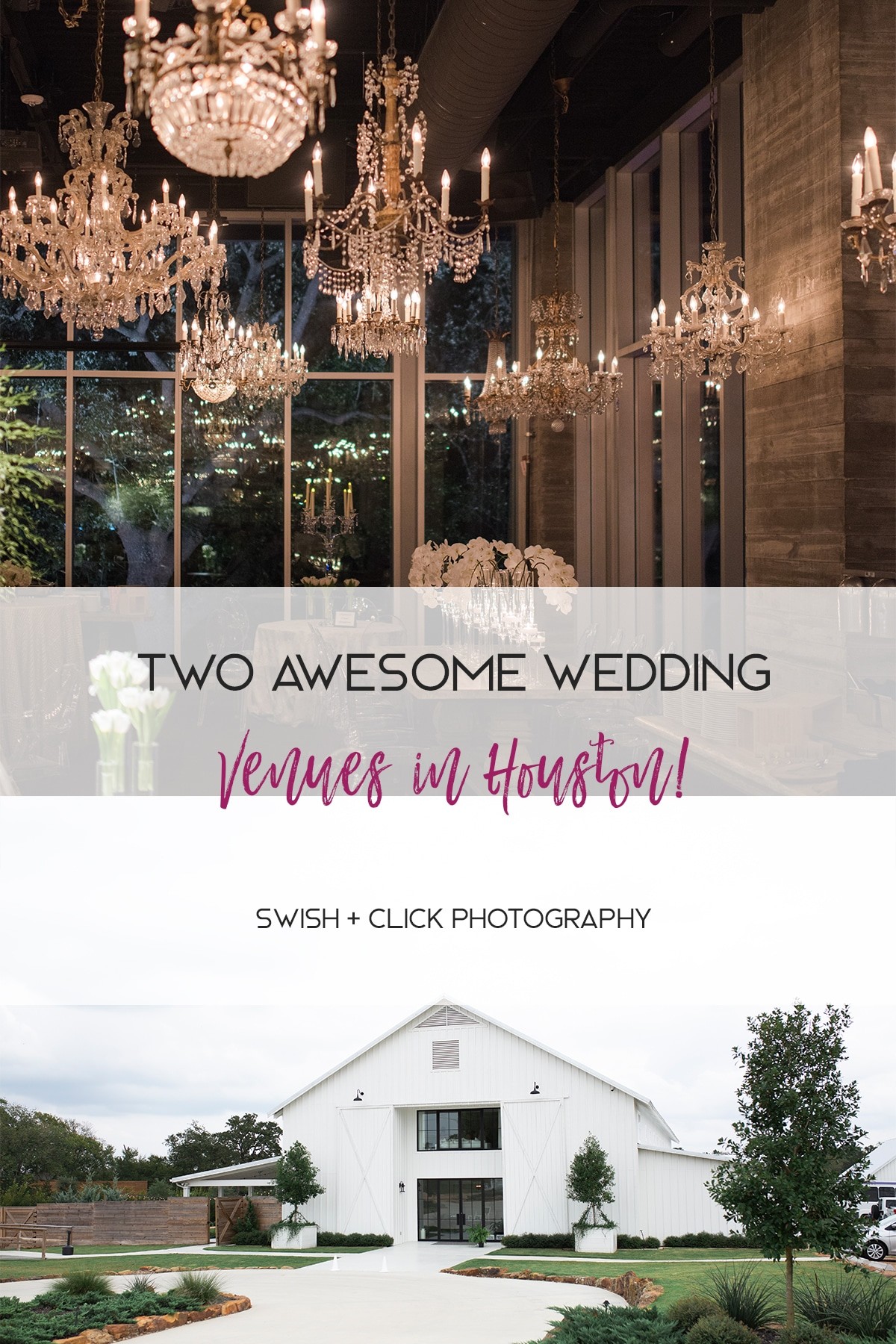 two awesome Houston Wedding venues