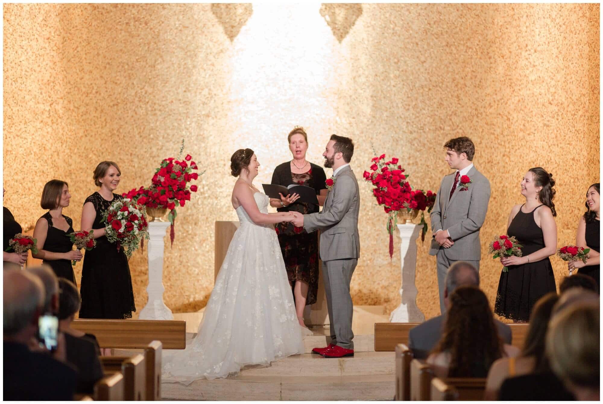 wedding ceremony at Rice University in Houston Texas by Swish and Click Photography