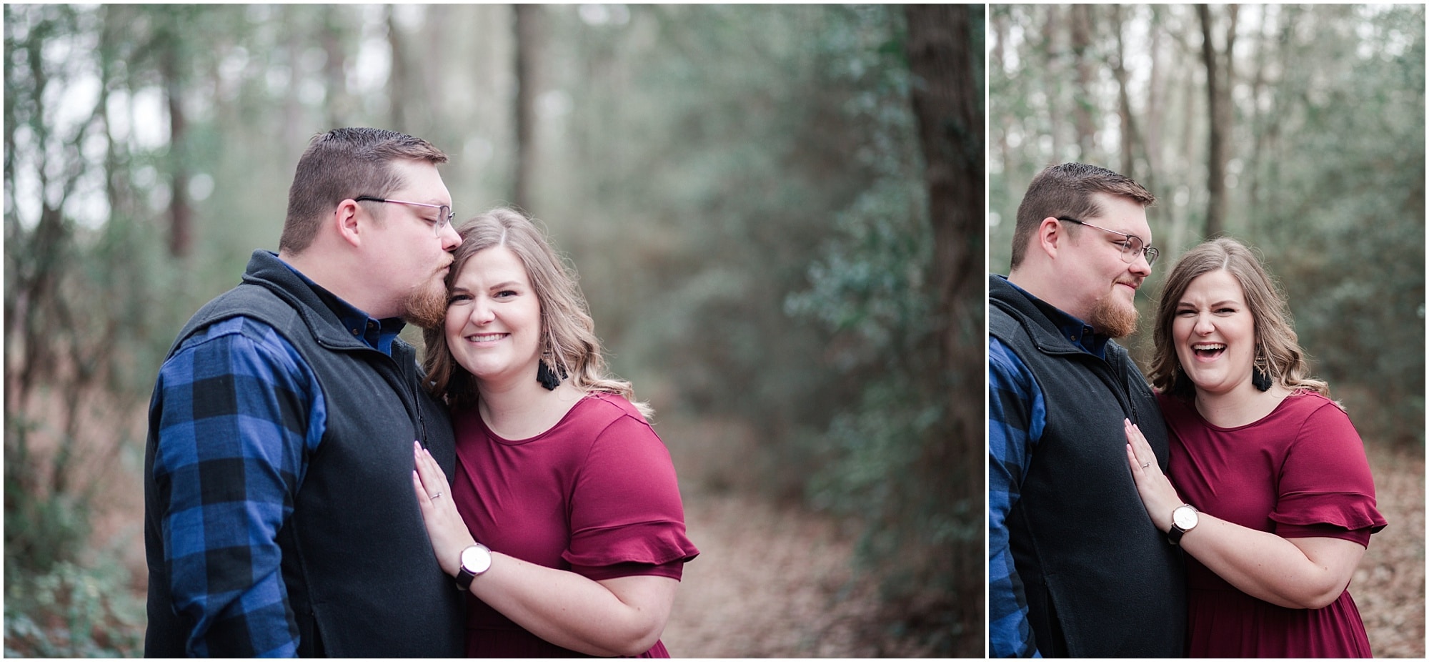 fun engagement session at Christia V Adair Park in Houston, Texas photographed by Swish and Click Photography