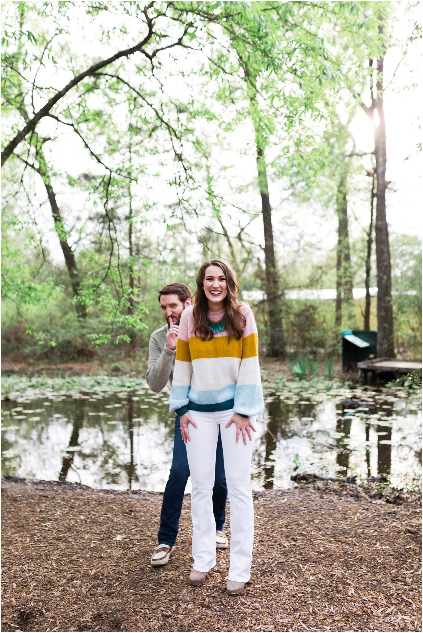Engagement Session captured by Houston Photographer Swish and Click Photography