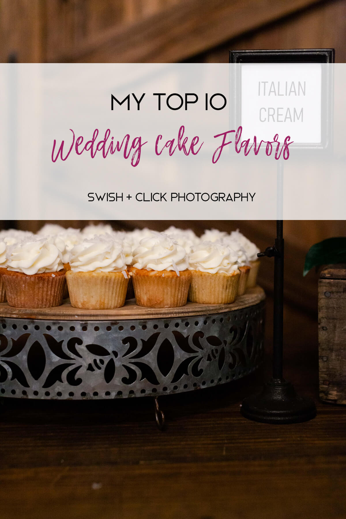 top 10 wedding cake flavors