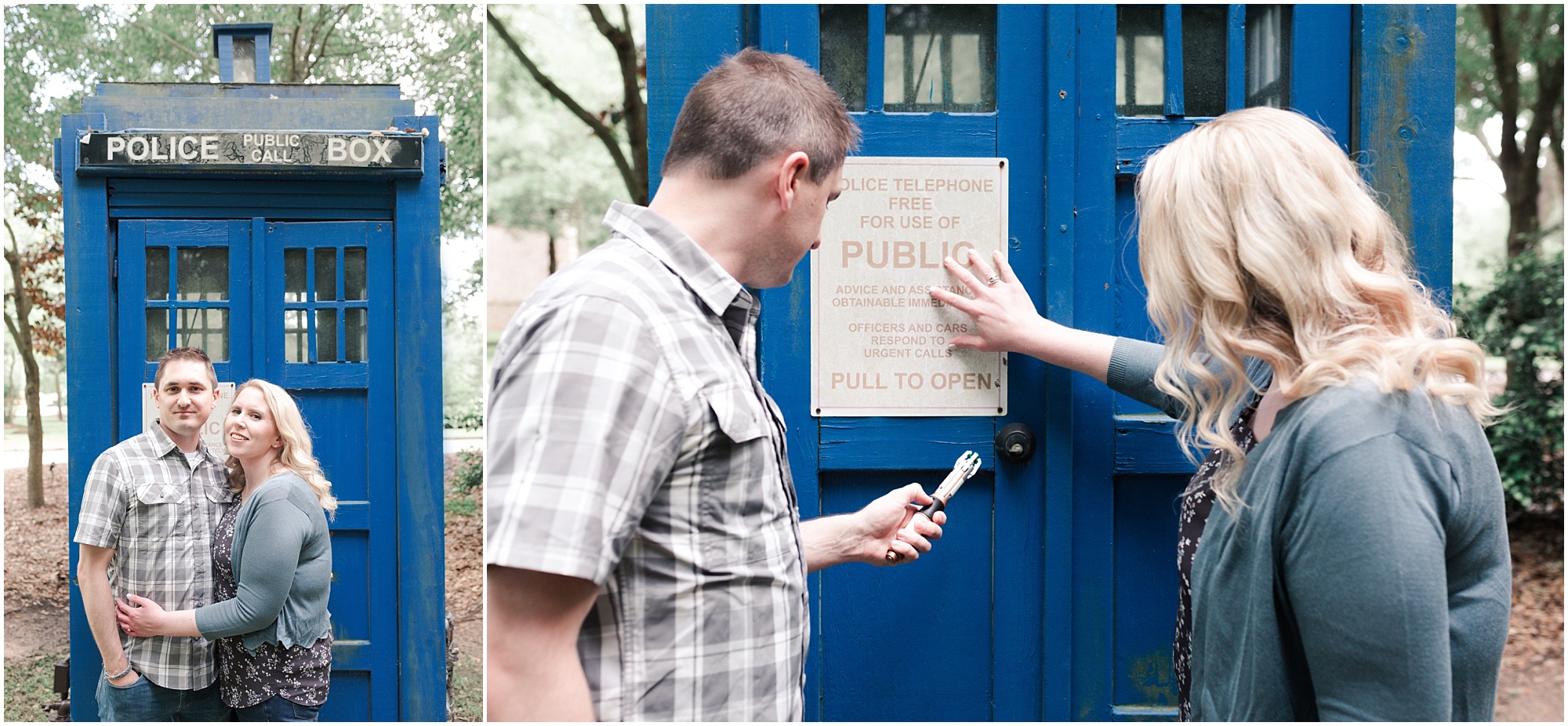 Doctor Who engagement session