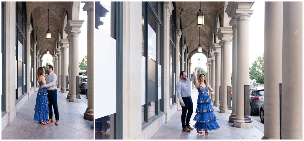 Houston downtown Engagement Session by Houston Photographer Swish and Click Photography