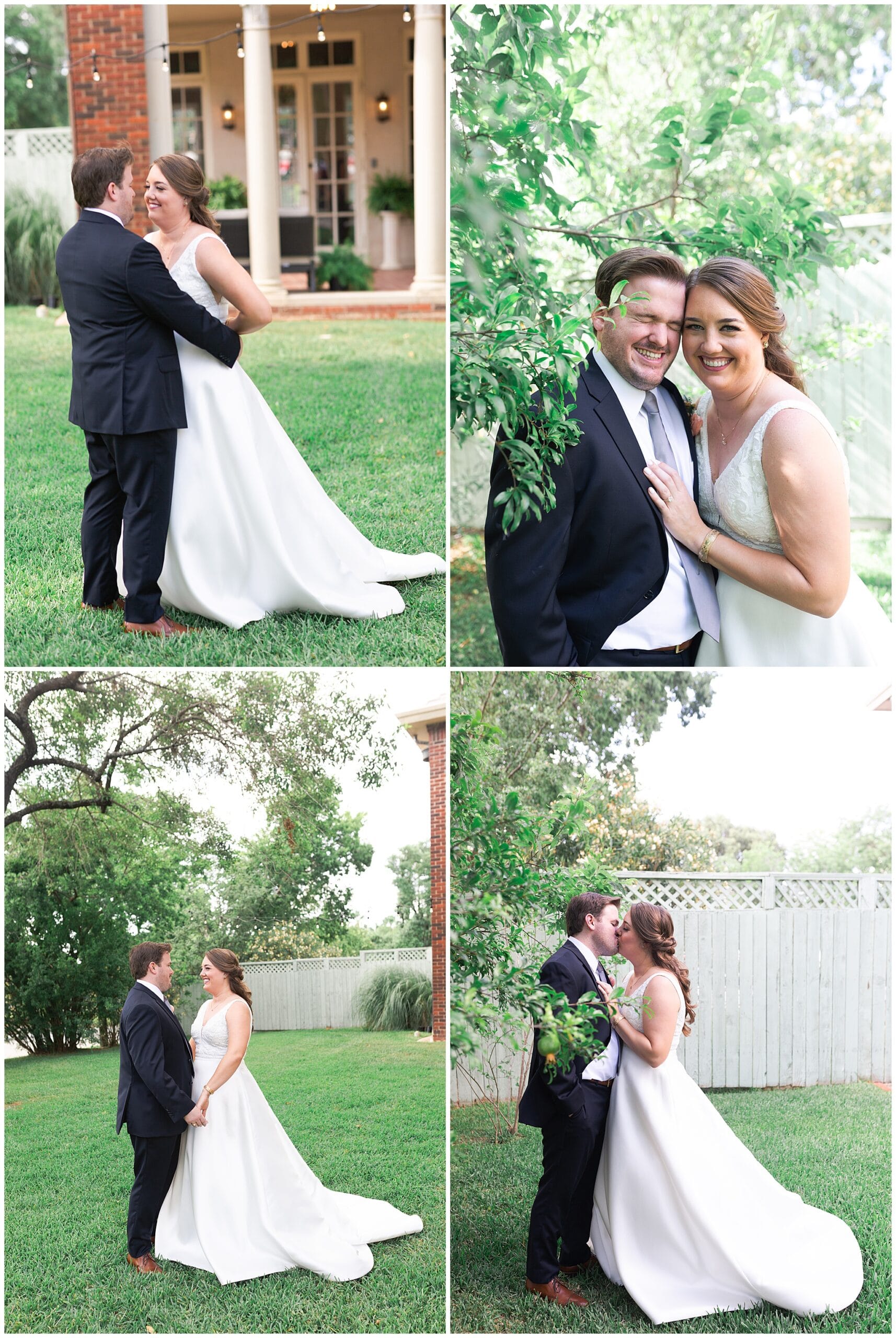 bride and groom porraits at Astin Mansion in Bryan Texas by Swish and Click Photography