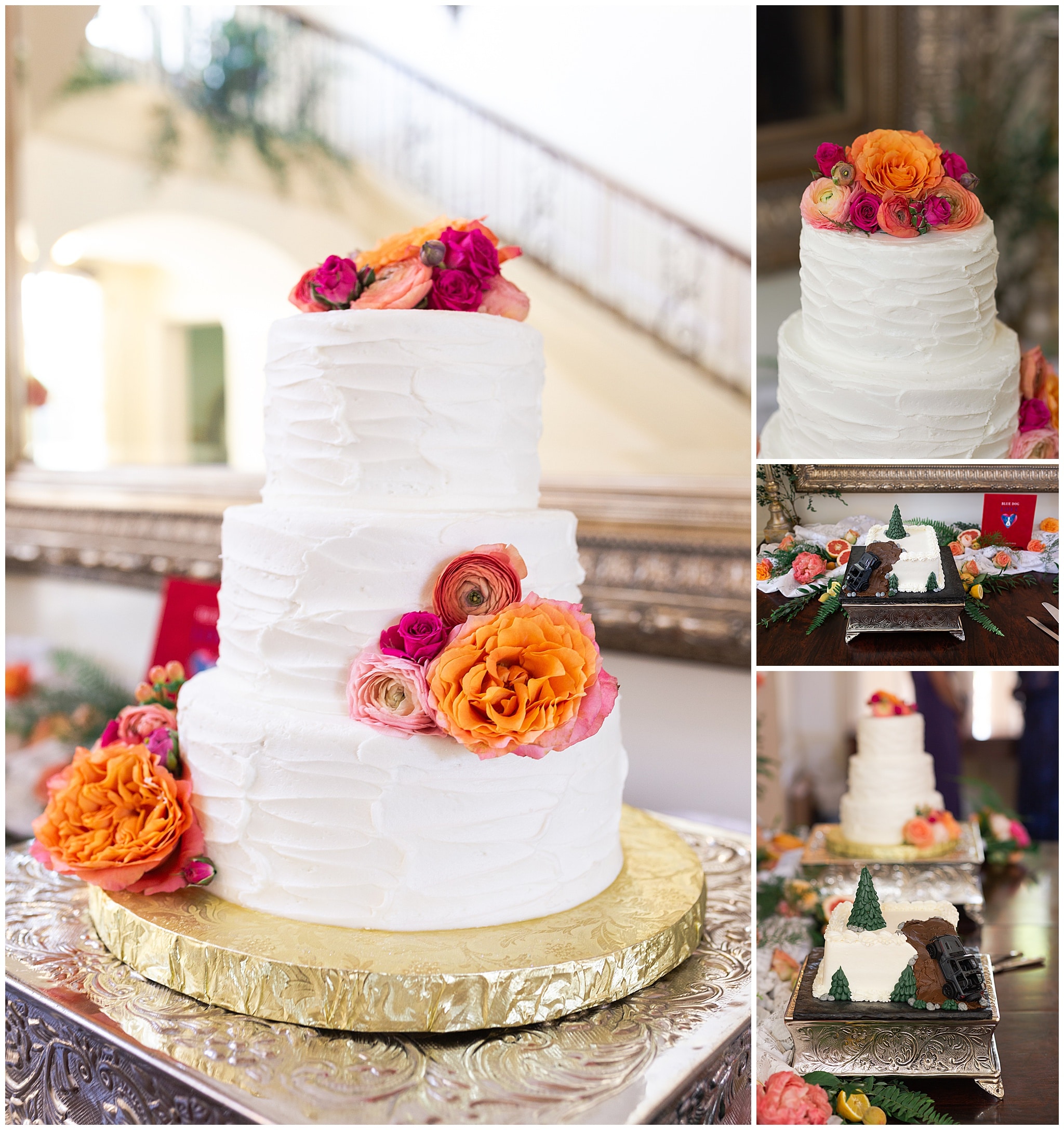 wedding cake at Astin Mansion in Bryan Texas by Swish and Click Photography