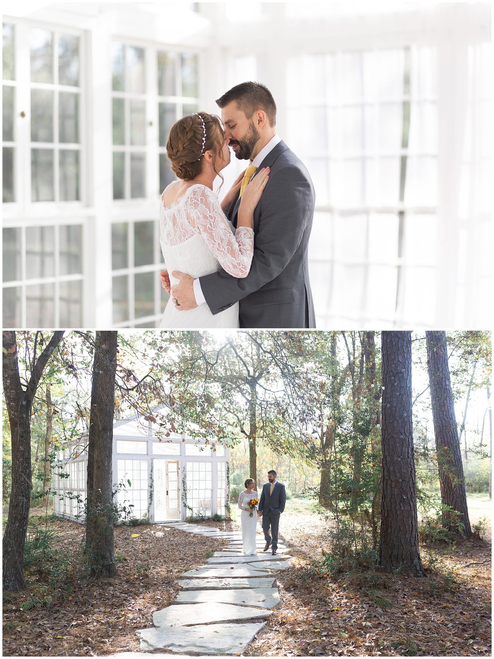 Oak Atelier elopement bride and groom portraits captured by Swish and Click Photography in Houston Texas
