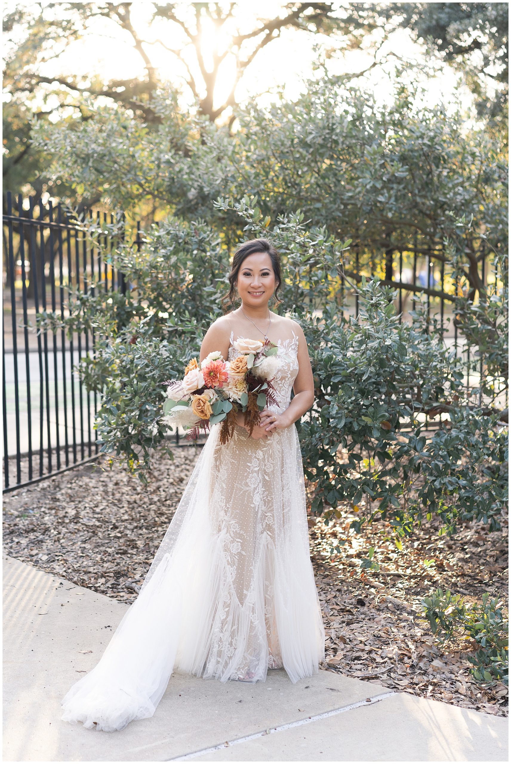 bridal portraits at Houston wedding at the Heritage Society by Swish and Click Photography