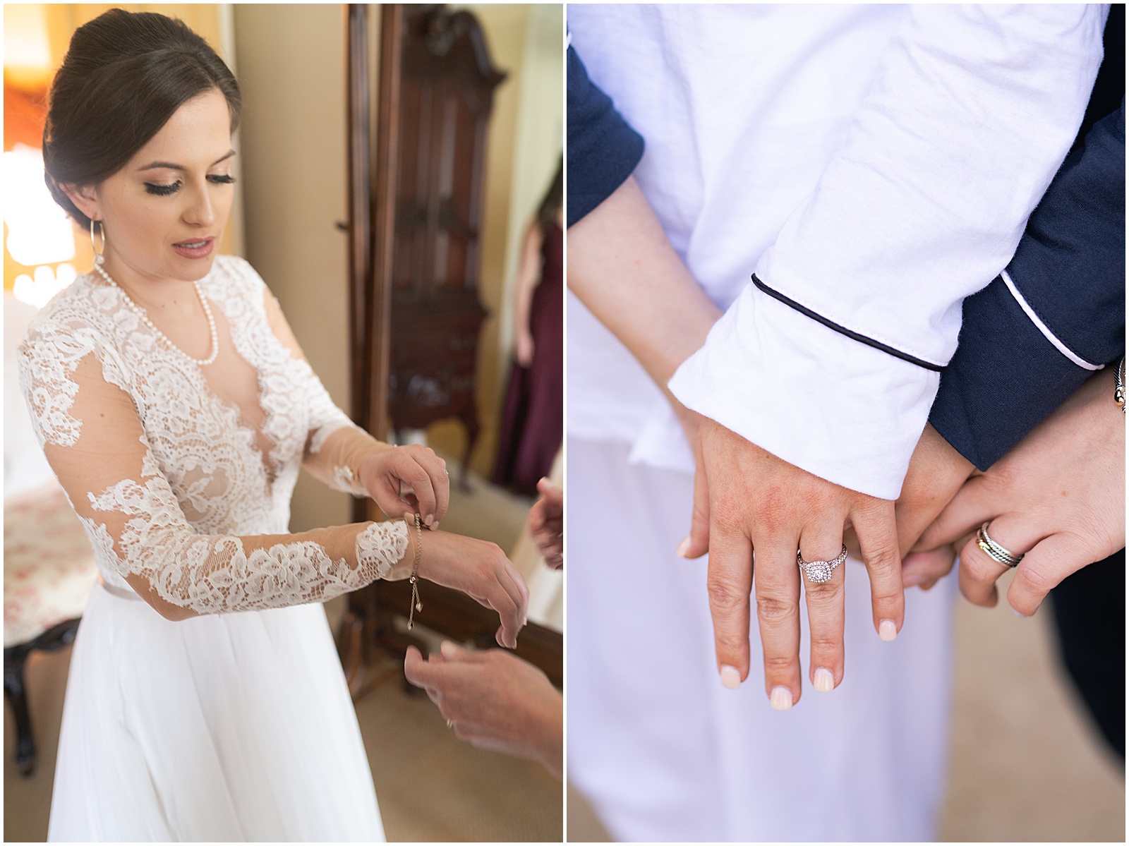 Getting ready and detail photos at Ashelynn Manor | Swish and Click Photography