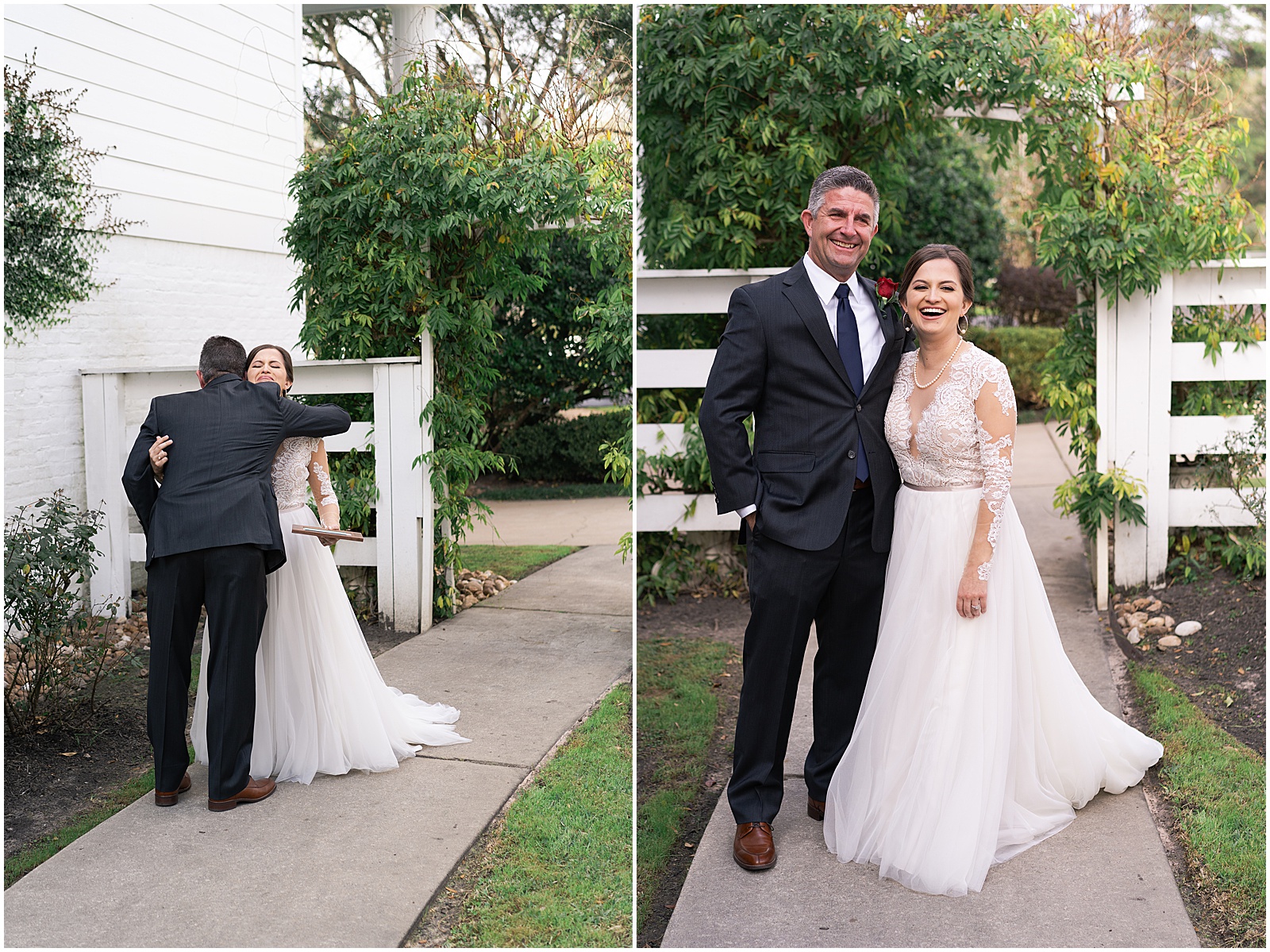 Dad Daughter First Look at Ashelynn Manor | Swish and Click Photography