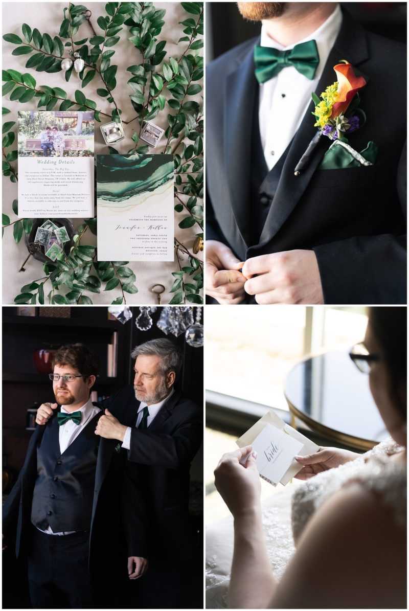 Art Nouveau Houston Wedding Jennifer & Nathan Houston Wedding