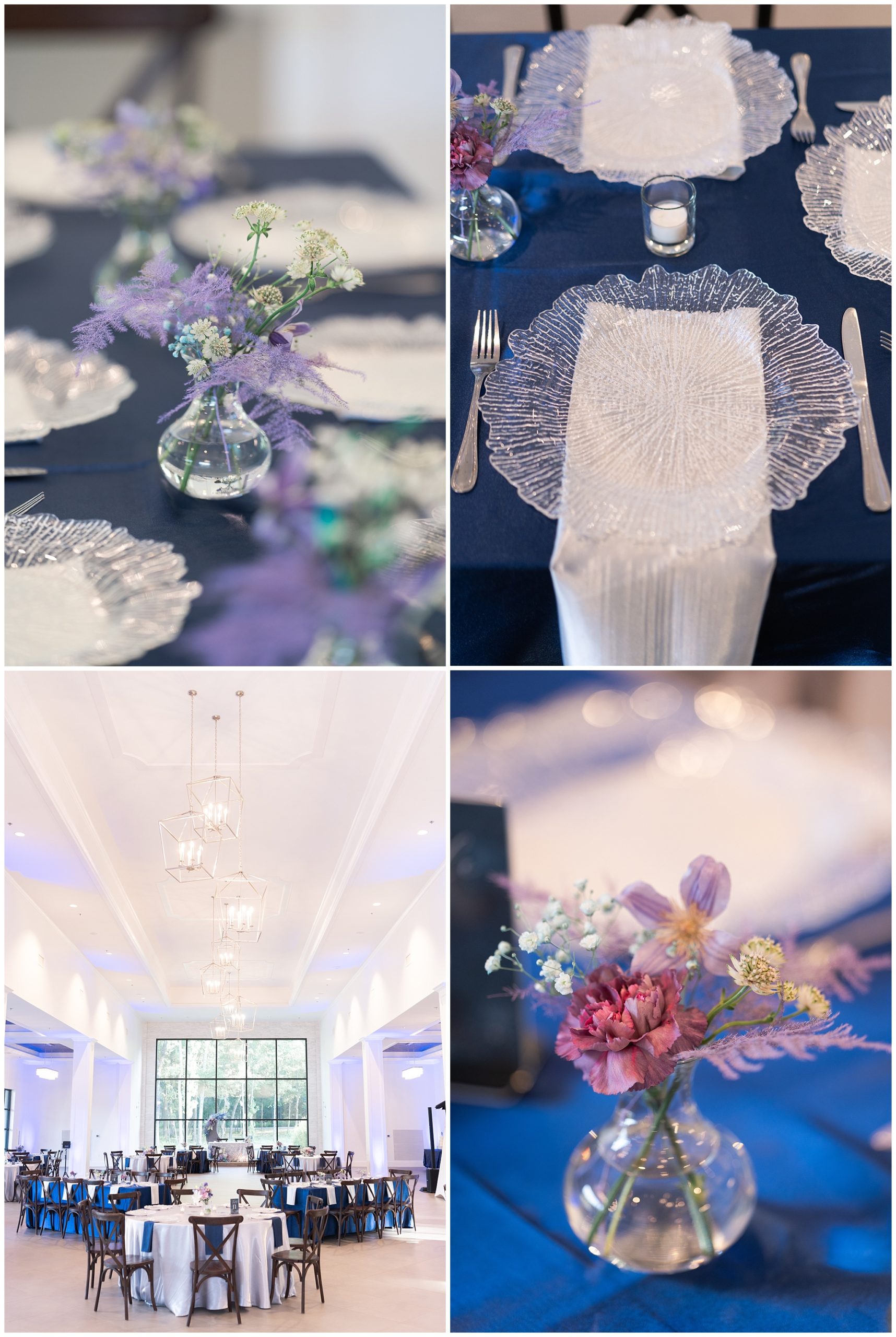 centerpieces at the luminaire by Houston's best wedding photographers Swish and Click Photography