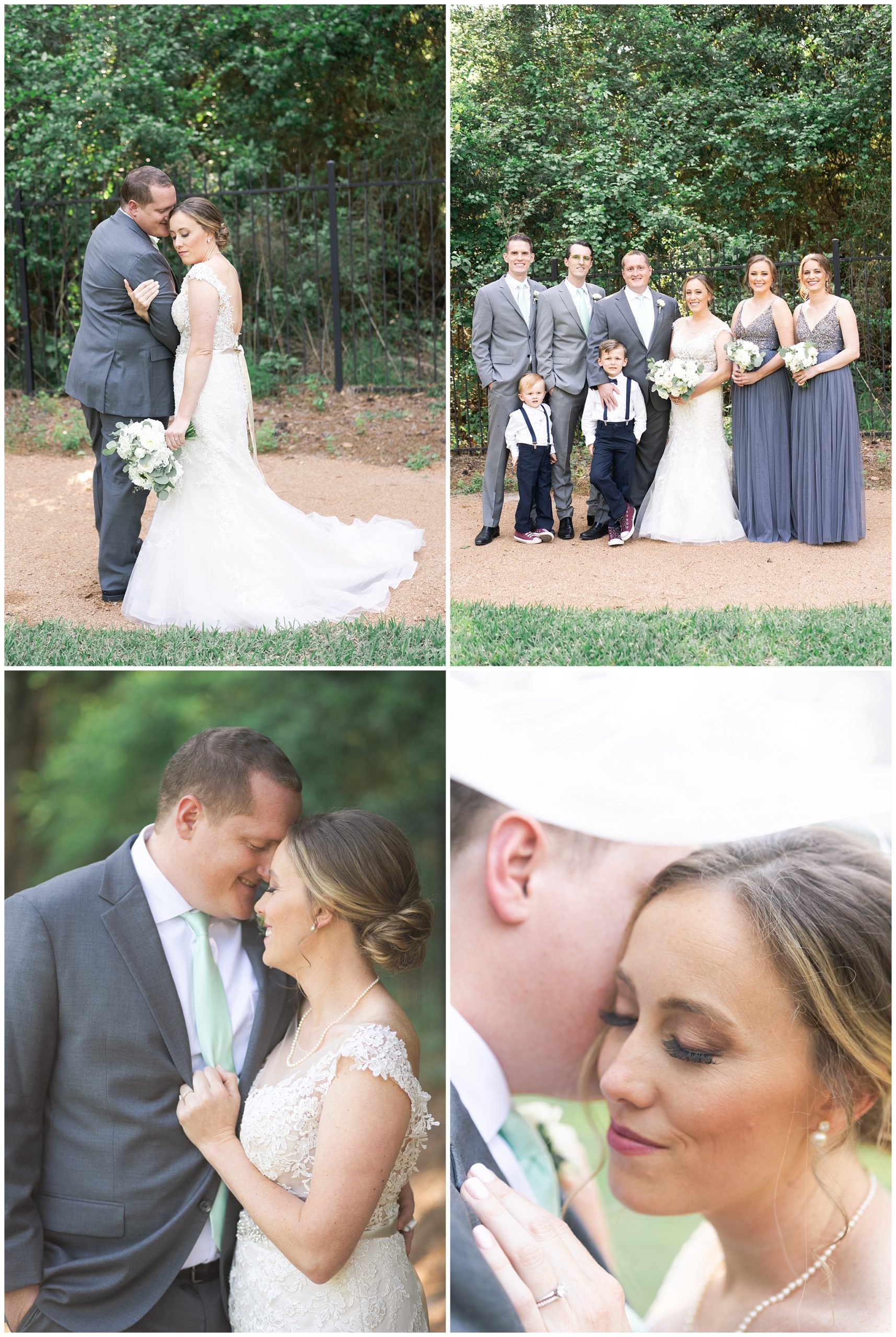 bride and groom by Houston wedding photographer Swish and Click Photography