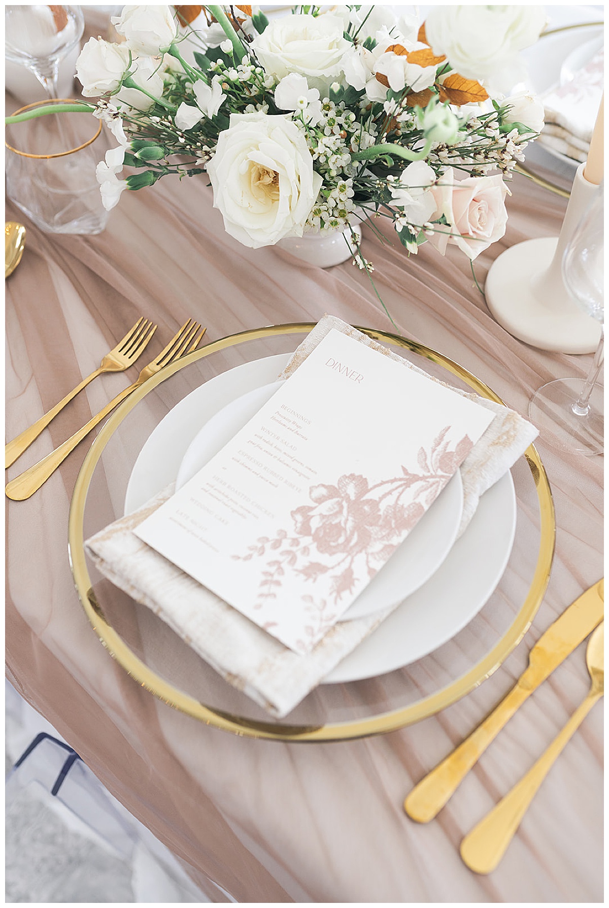 Details on tablescape by Swish & Click Photography