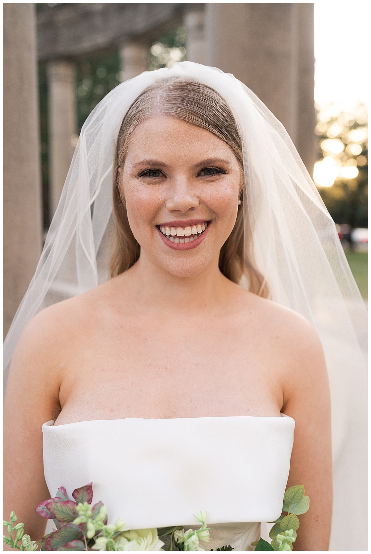 Big smiles for bride by Houston’s Best Wedding Photographers 