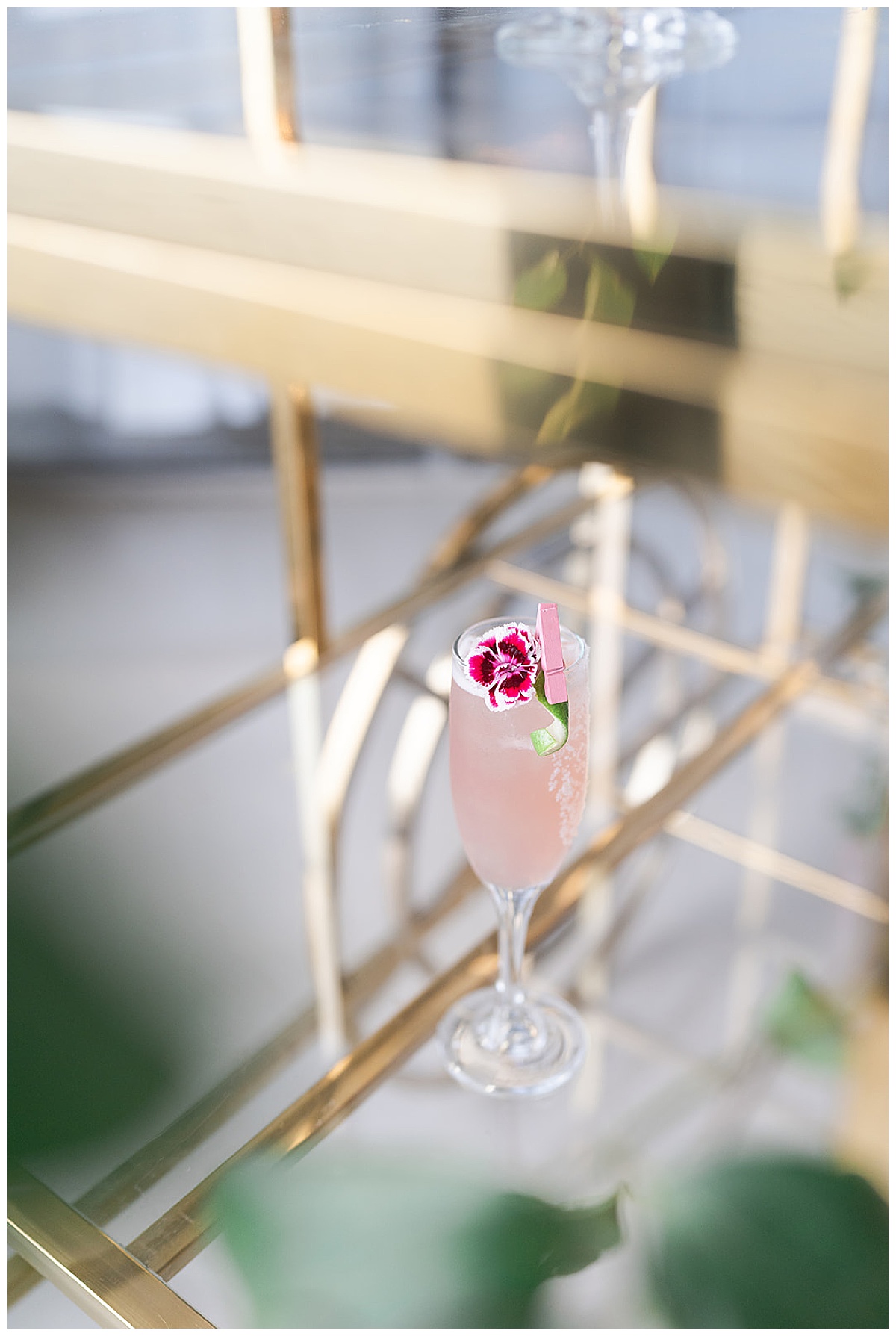 Festive pink cocktail for Houston’s Best Wedding Photographers