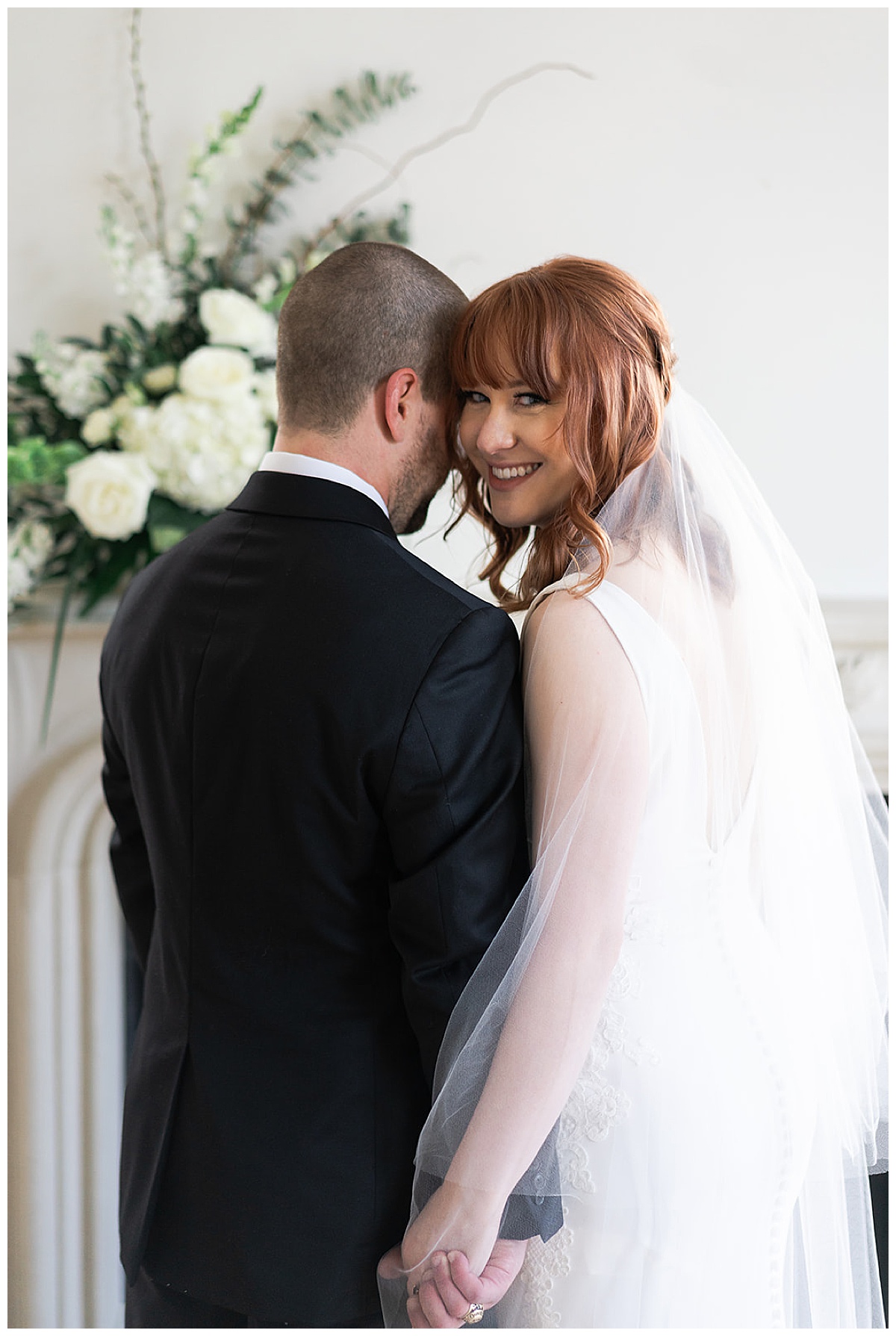 Wife smiles big for Houston’s Best Wedding Photographers