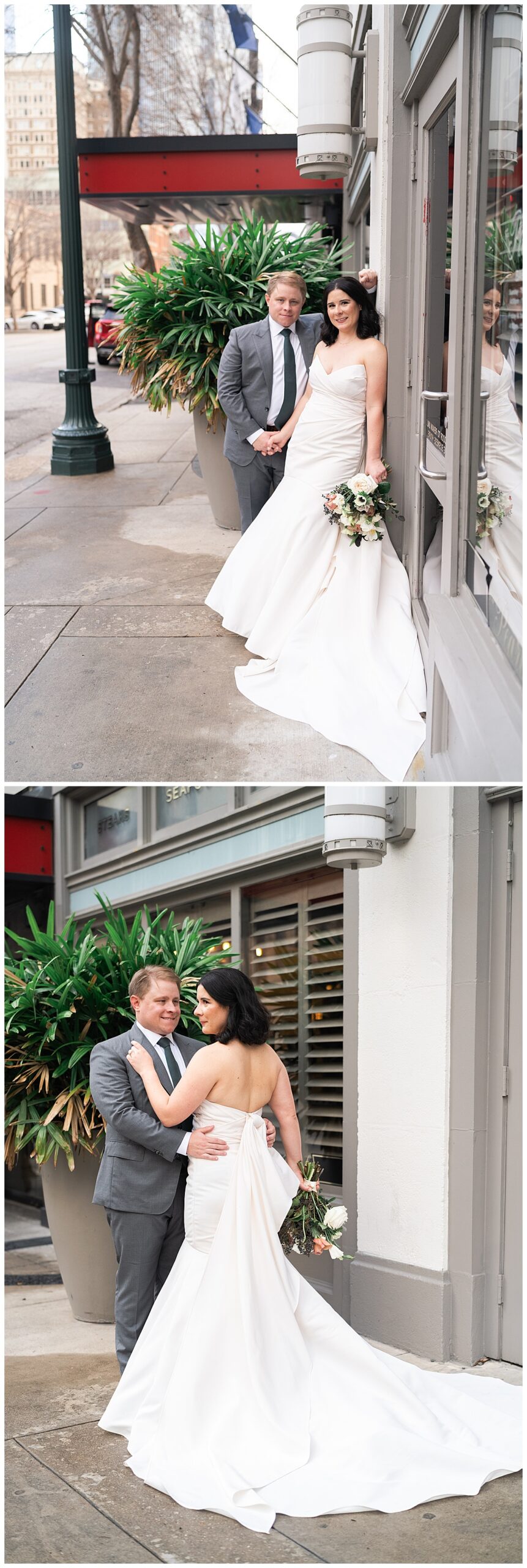 Stunning just married couple enjoy time together for Houston’s Best Wedding Photographers