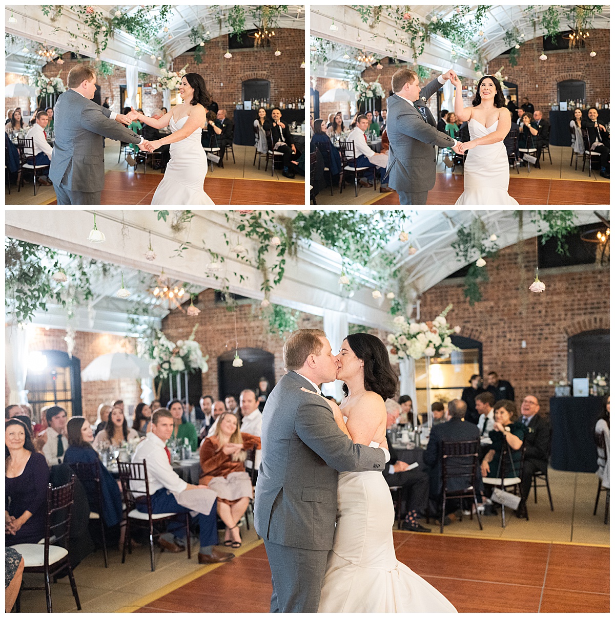 Stunning first dance at The Sam Houston Hotel