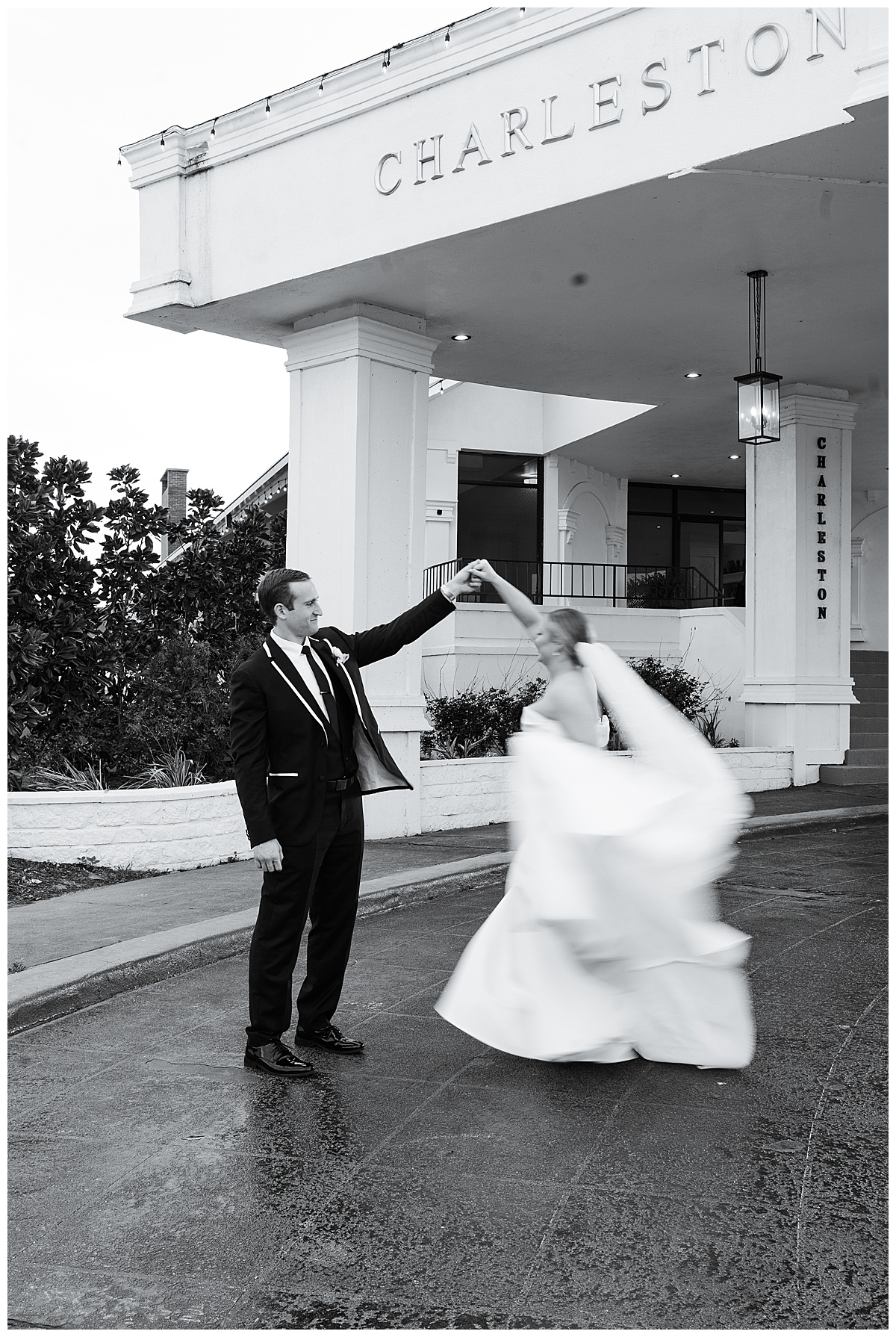 Bride and groom dance together for Houston’s Best Wedding Photographers