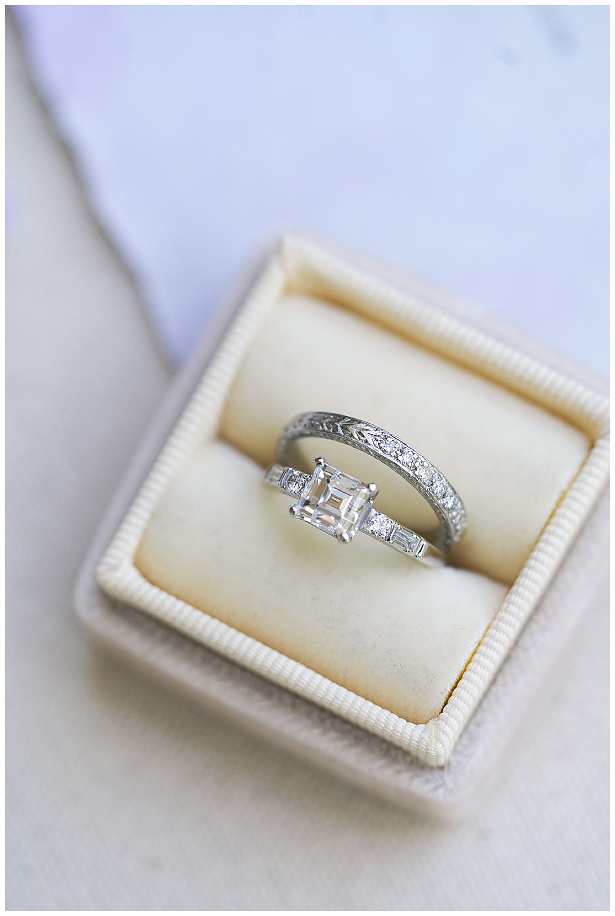 Wedding rings for River Oaks Editorial