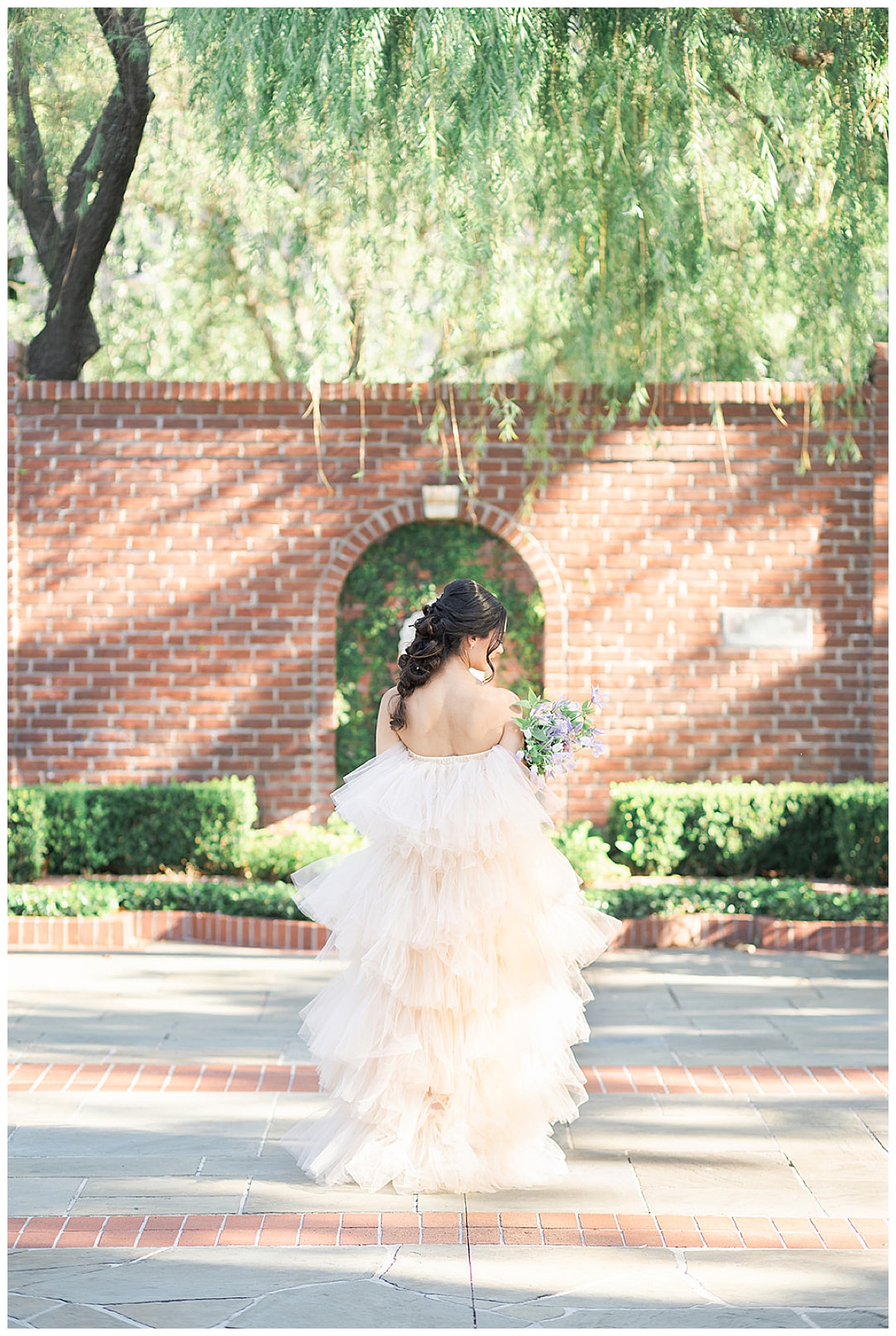 Stunning bridal gown for River Oaks Editorial