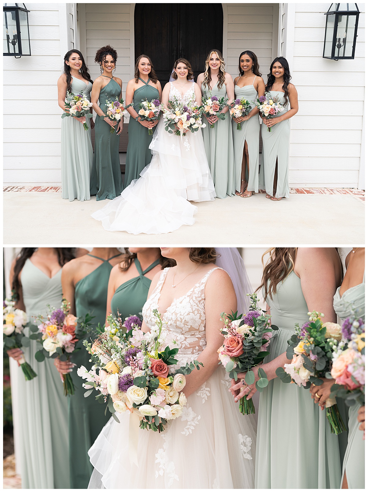 Stunning wedding bouquets for Houston’s Best Wedding Photographers 