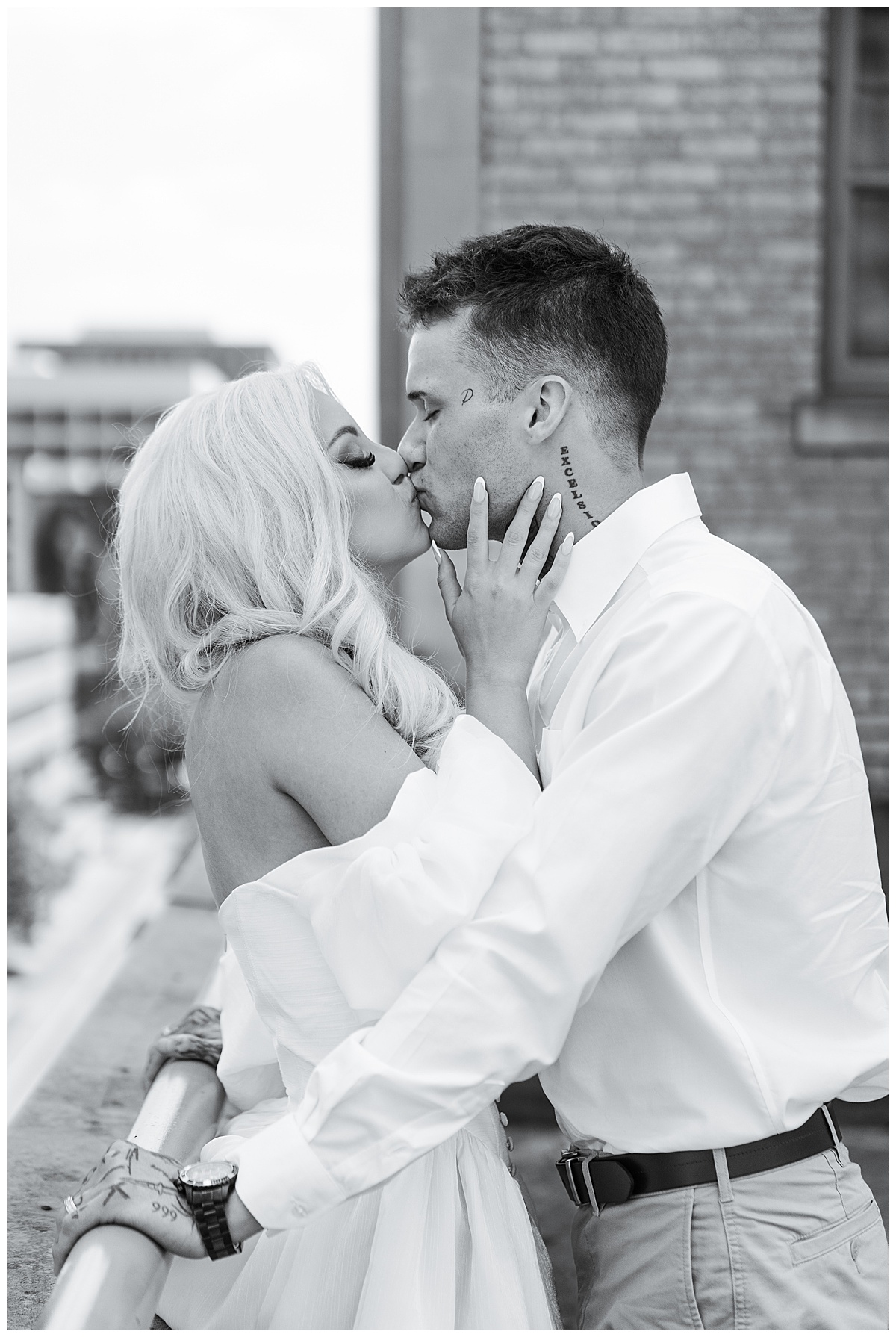 Man and woman hold one another close for Houston’s Best Wedding Photographers