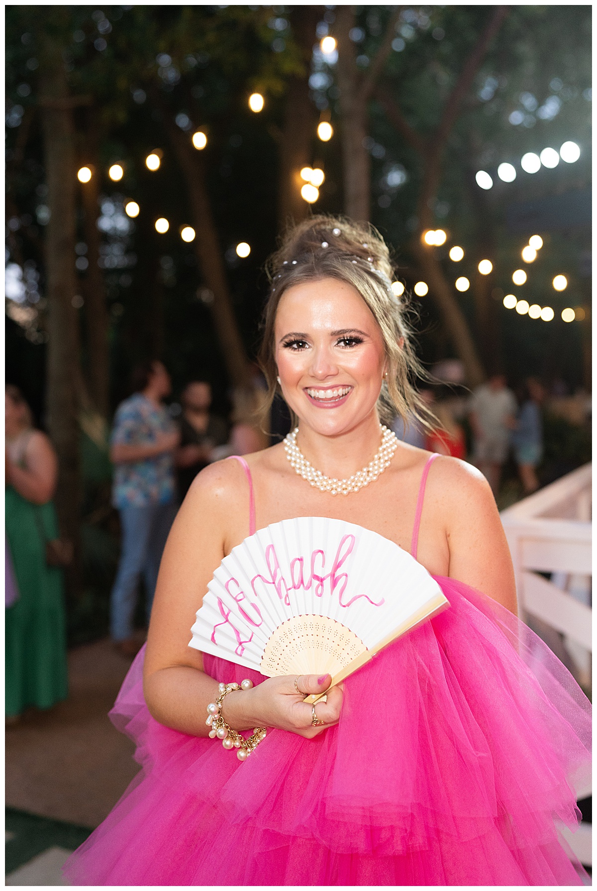 Happy girl smiles big for Houston’s Best Wedding Photographers