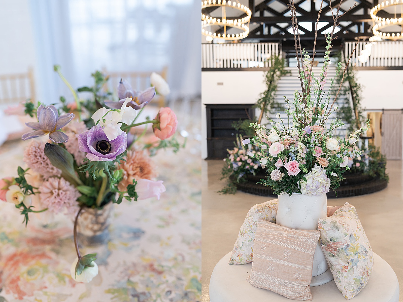 Blush-toned floral bouquet for Houston’s Best Wedding Photographers