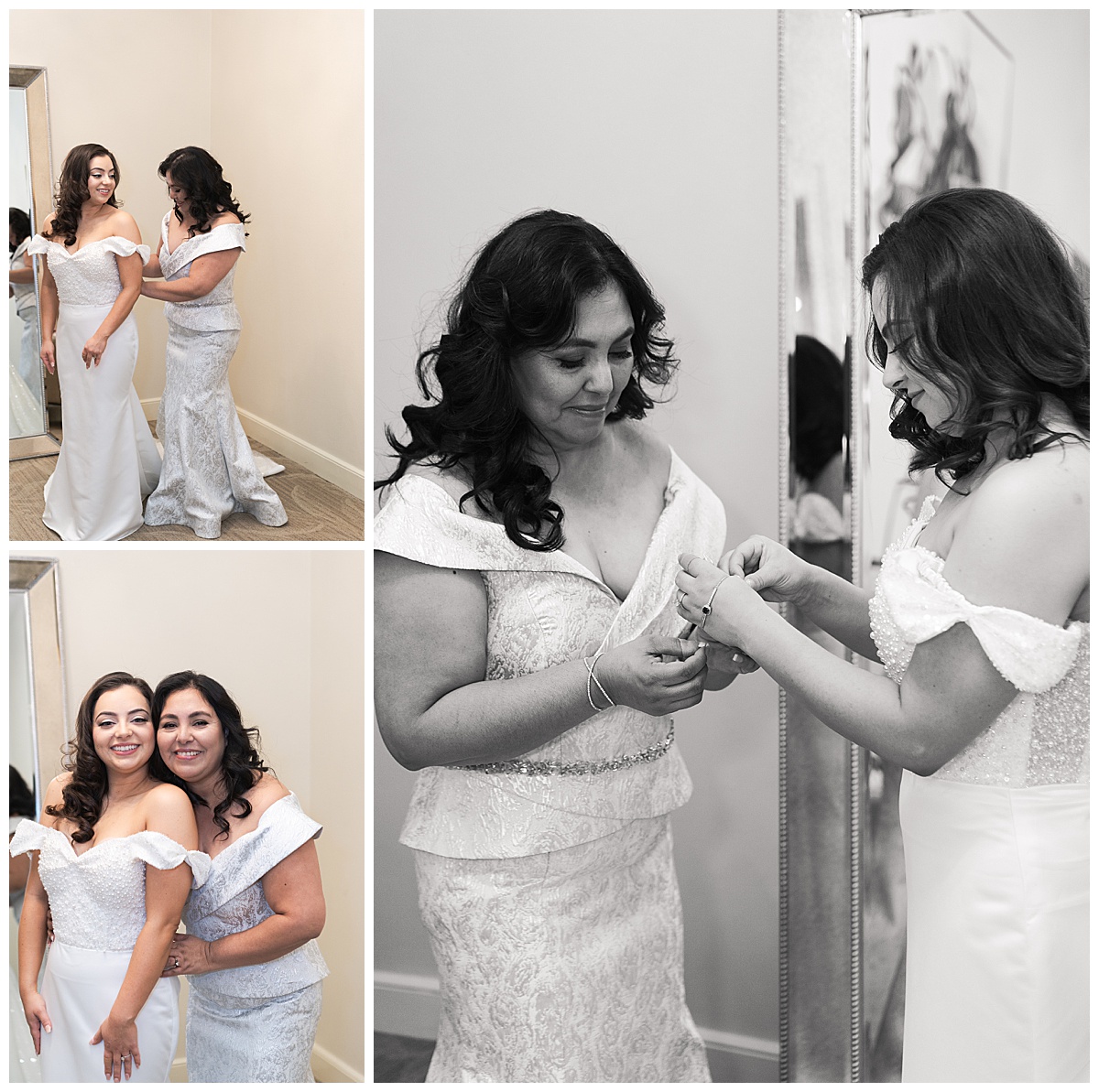 bride gets ready for wedding by Houston’s Best Wedding Photographers