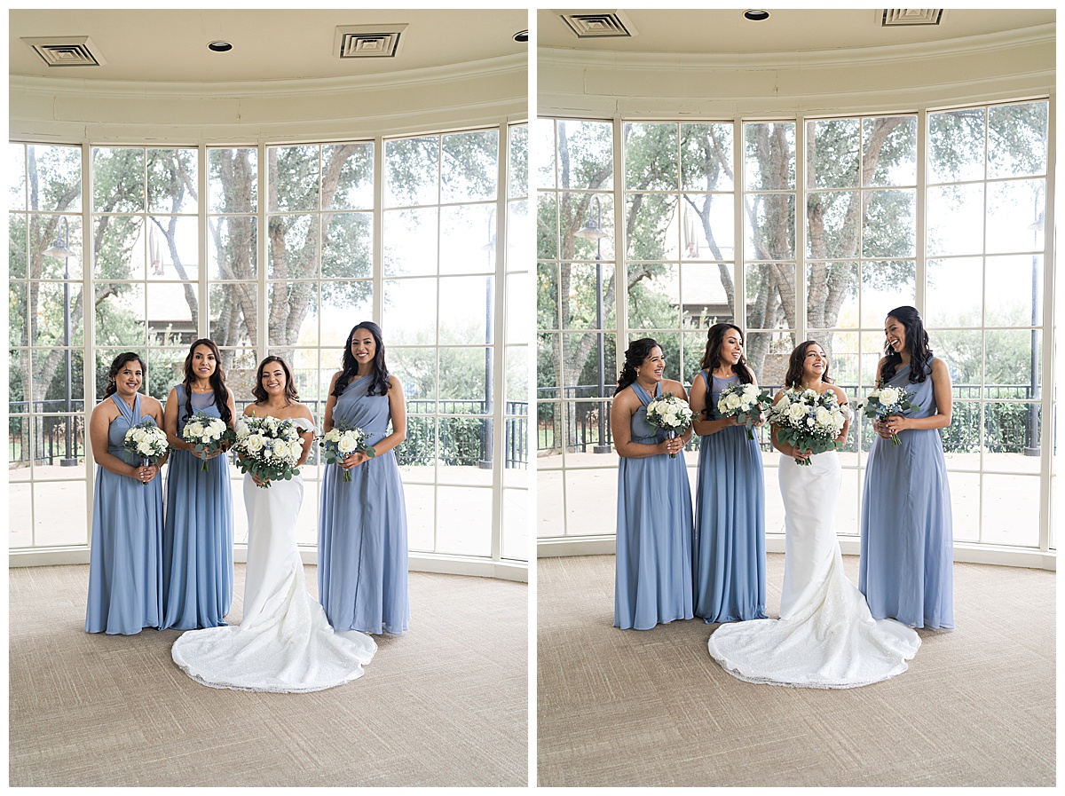 Bride and bridesmaids for Swish & Click Photography