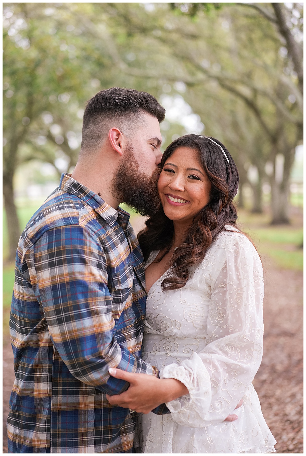 Couple smile together for Houston’s Best Wedding Photographers