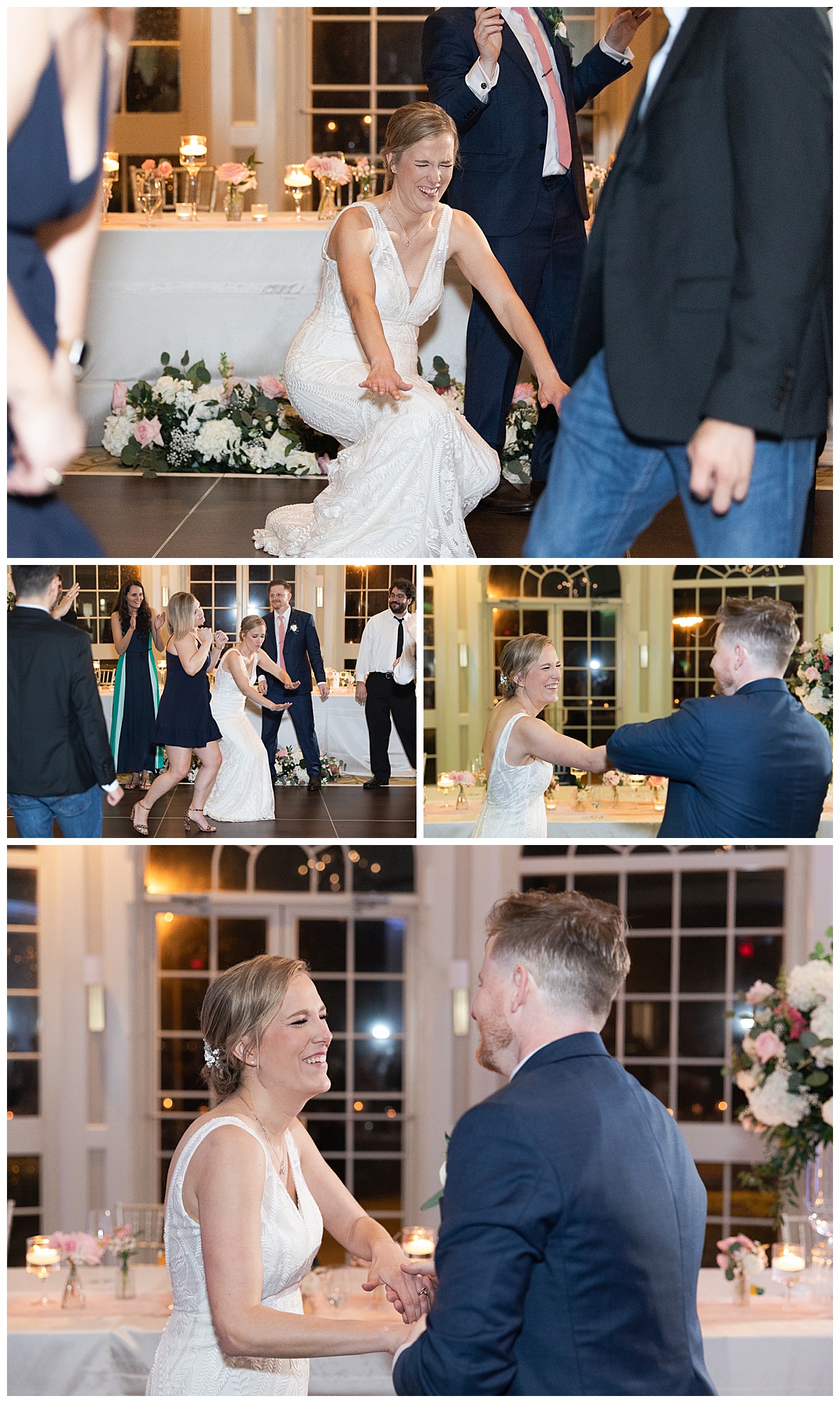 Couple dance together for Bentwater Yacht Club Wedding 