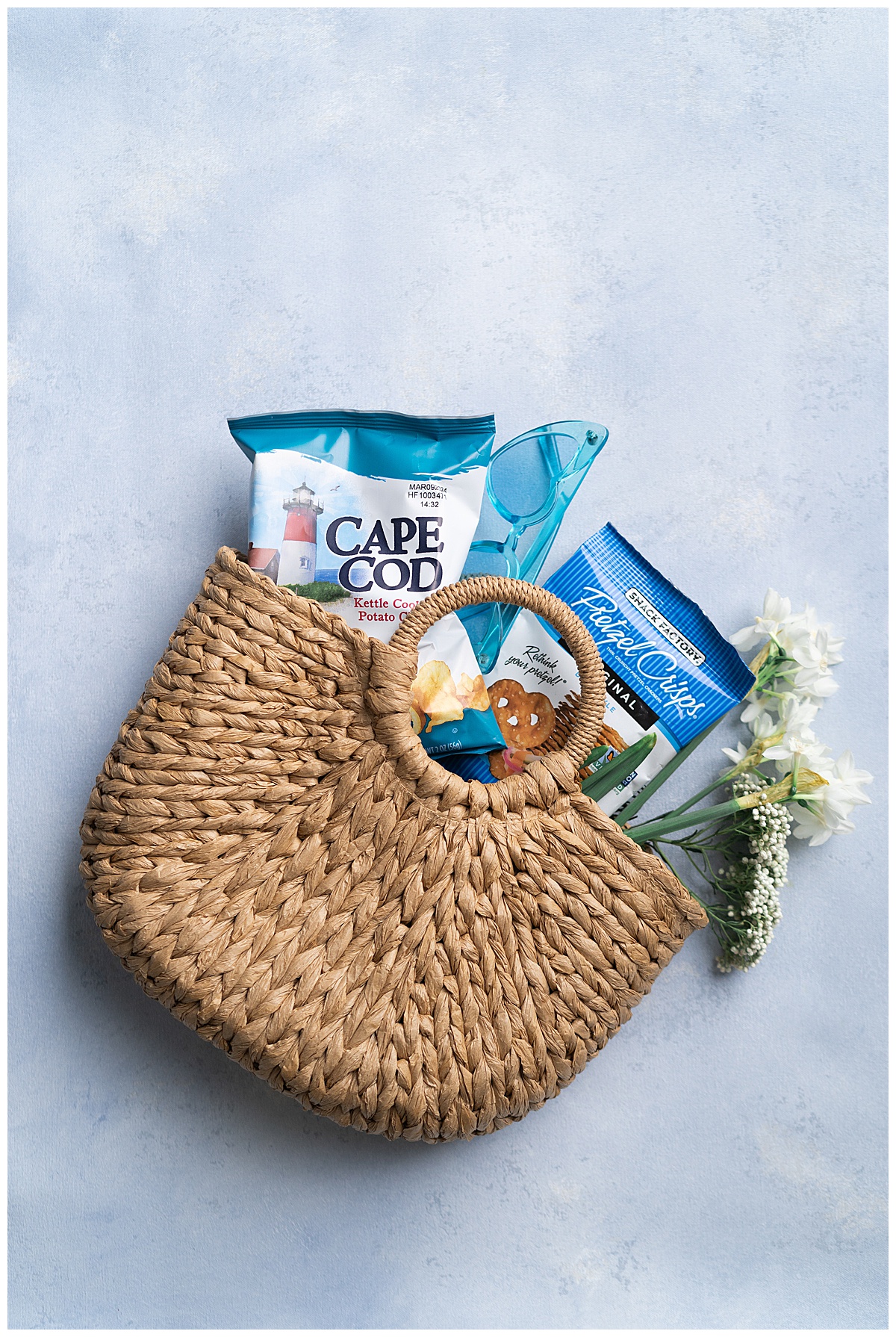 Guest welcome basket by Swish & Click Photography