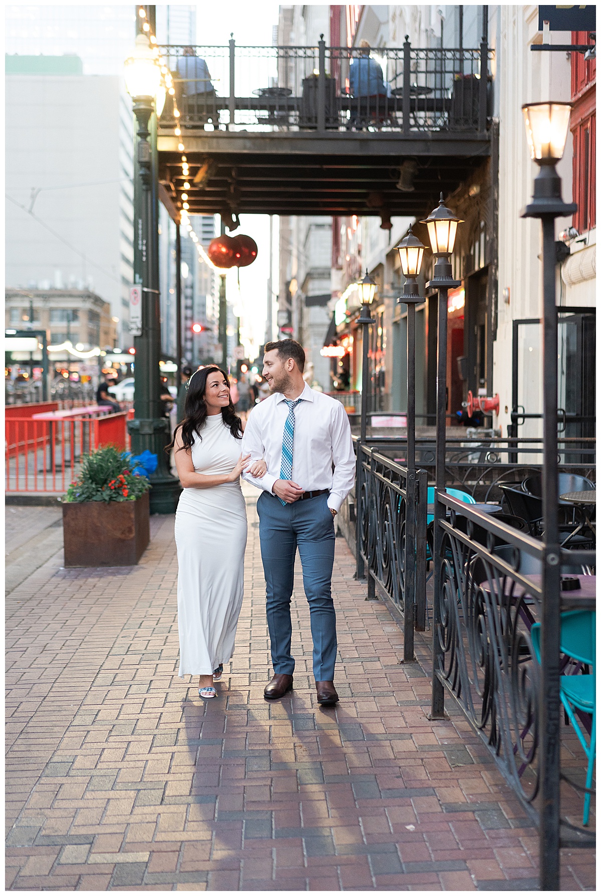 Couple walk hand in hand for Houston’s Best Wedding Photographers