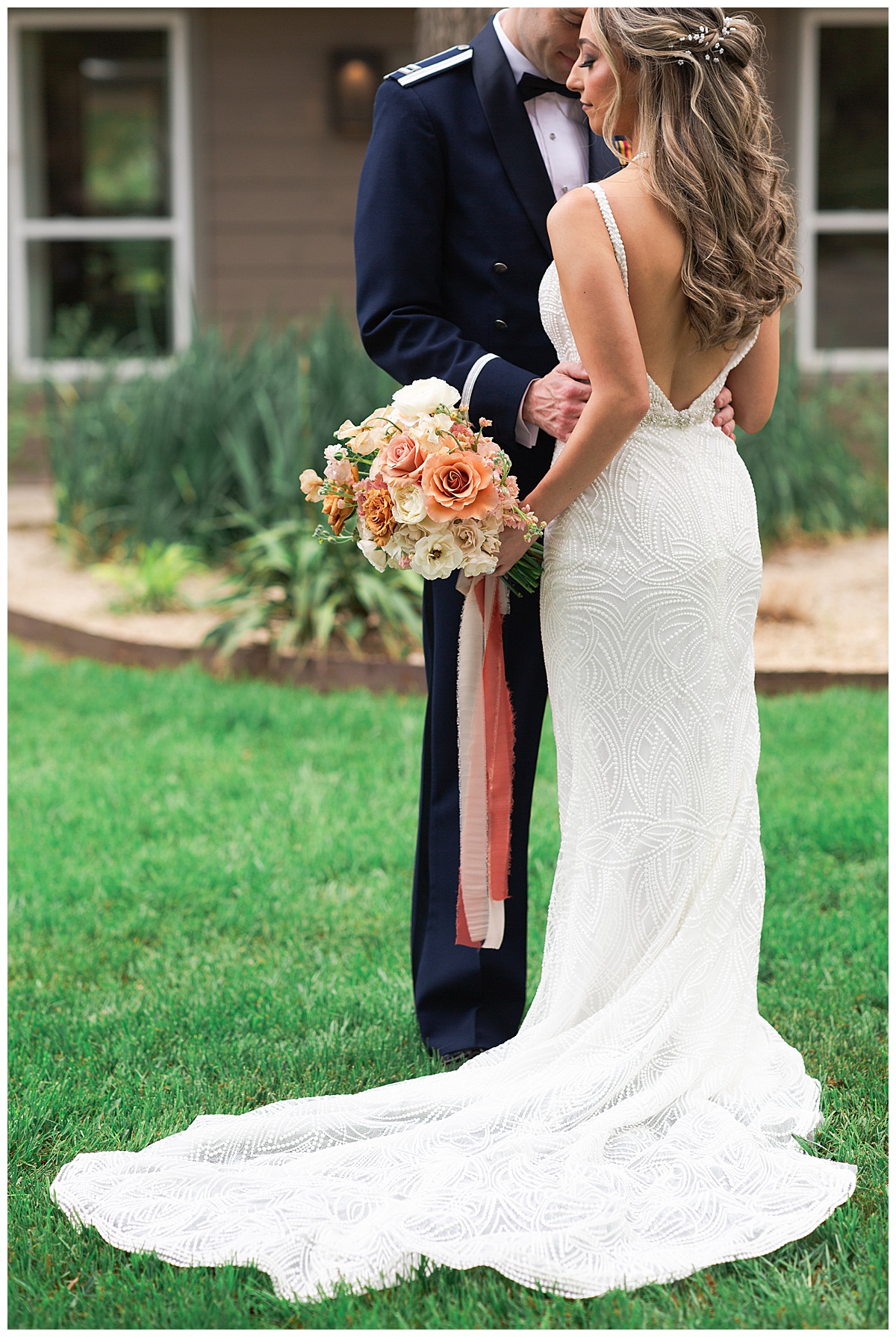 Man and woman hold each other close for Swish & Click Photography