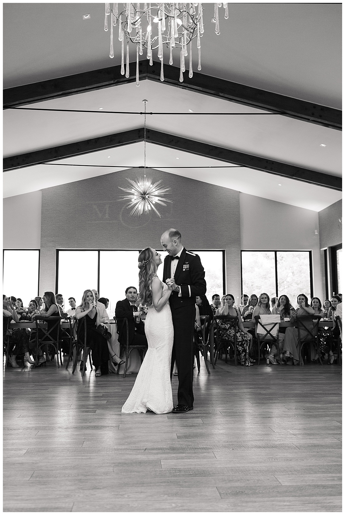 Bride and groom first dance for Swish & Click Photography