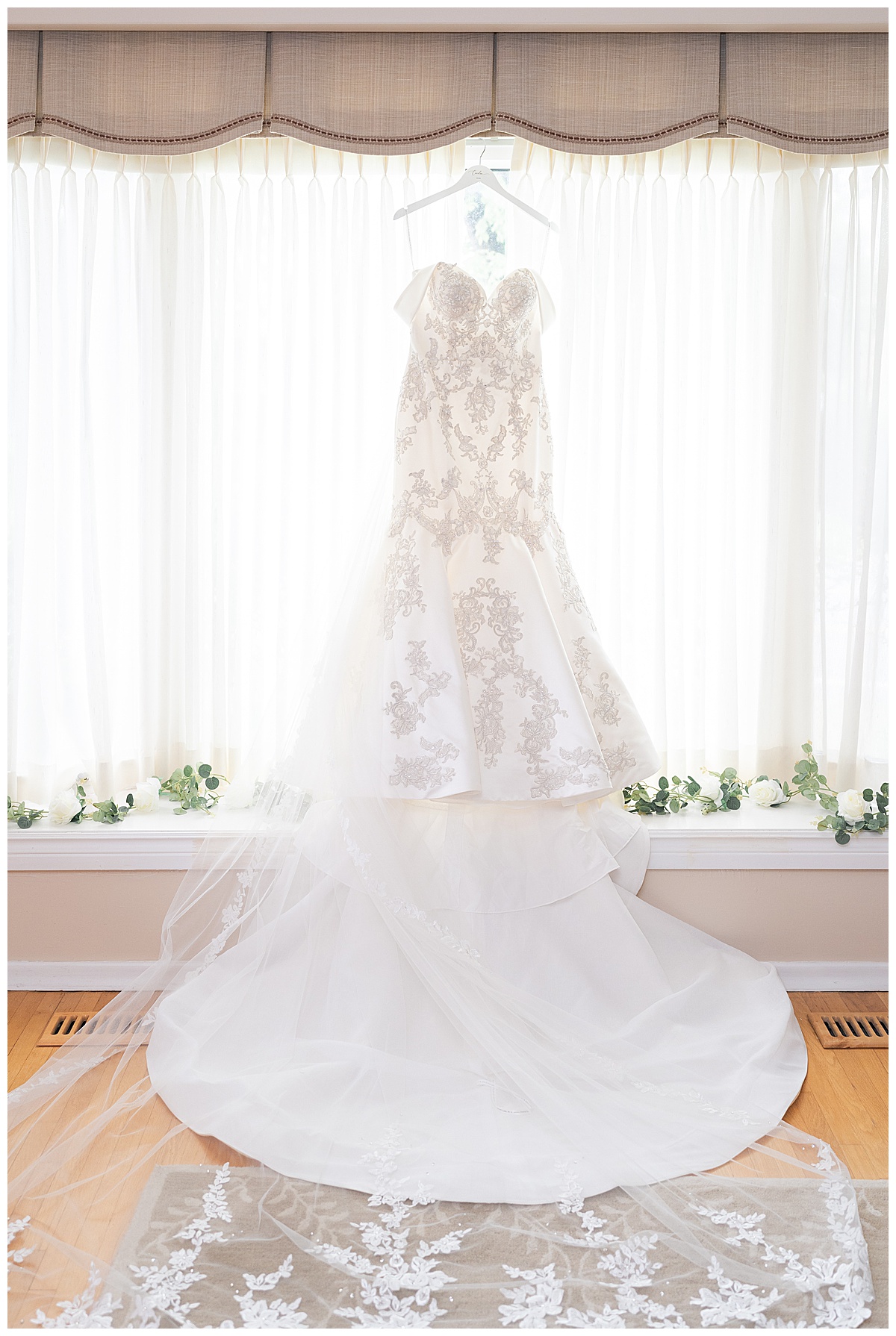 Bridal gown for Toronto Wedding Photographer