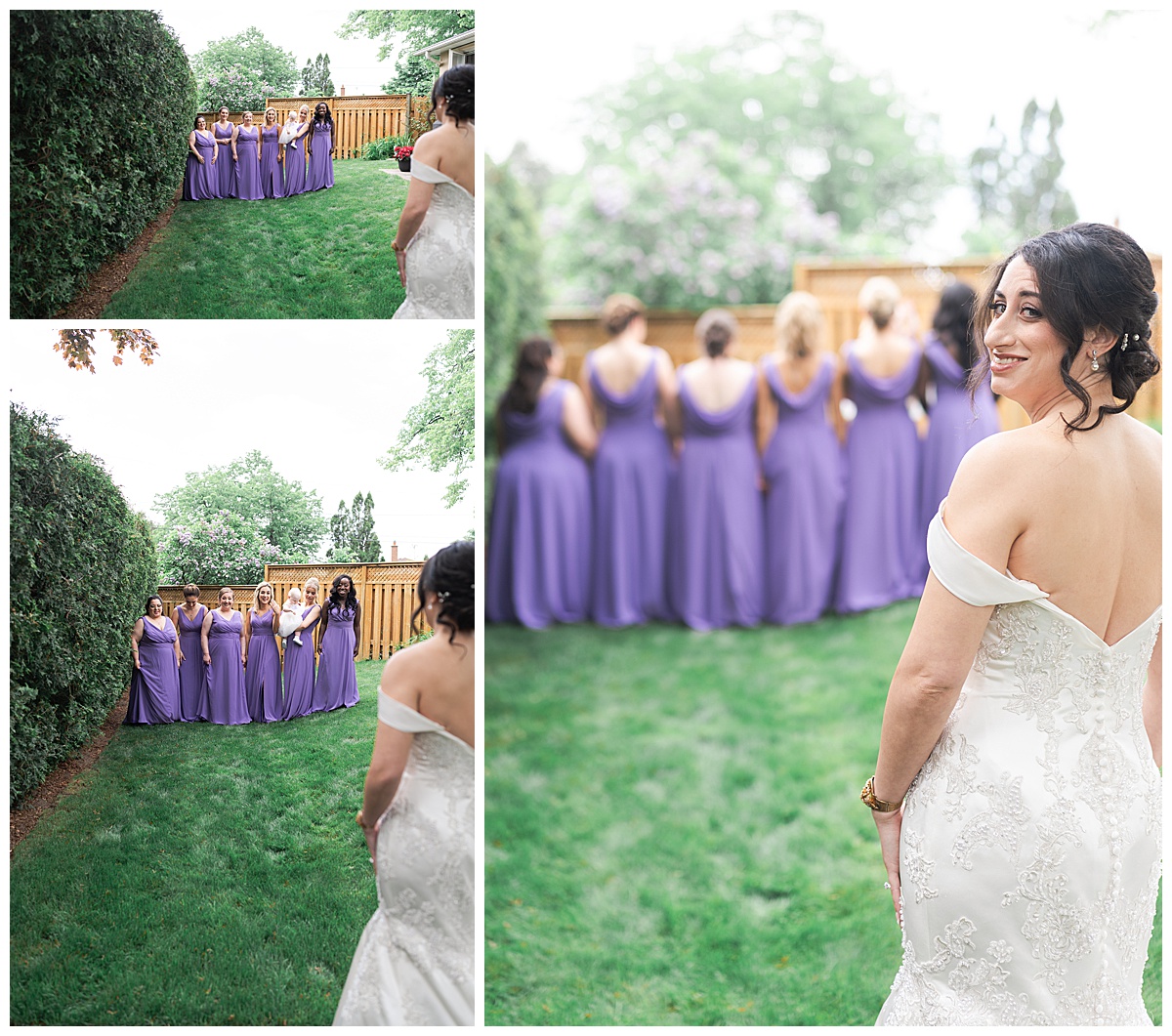 Bridesmaids dress reveal for Swish & Click Photography