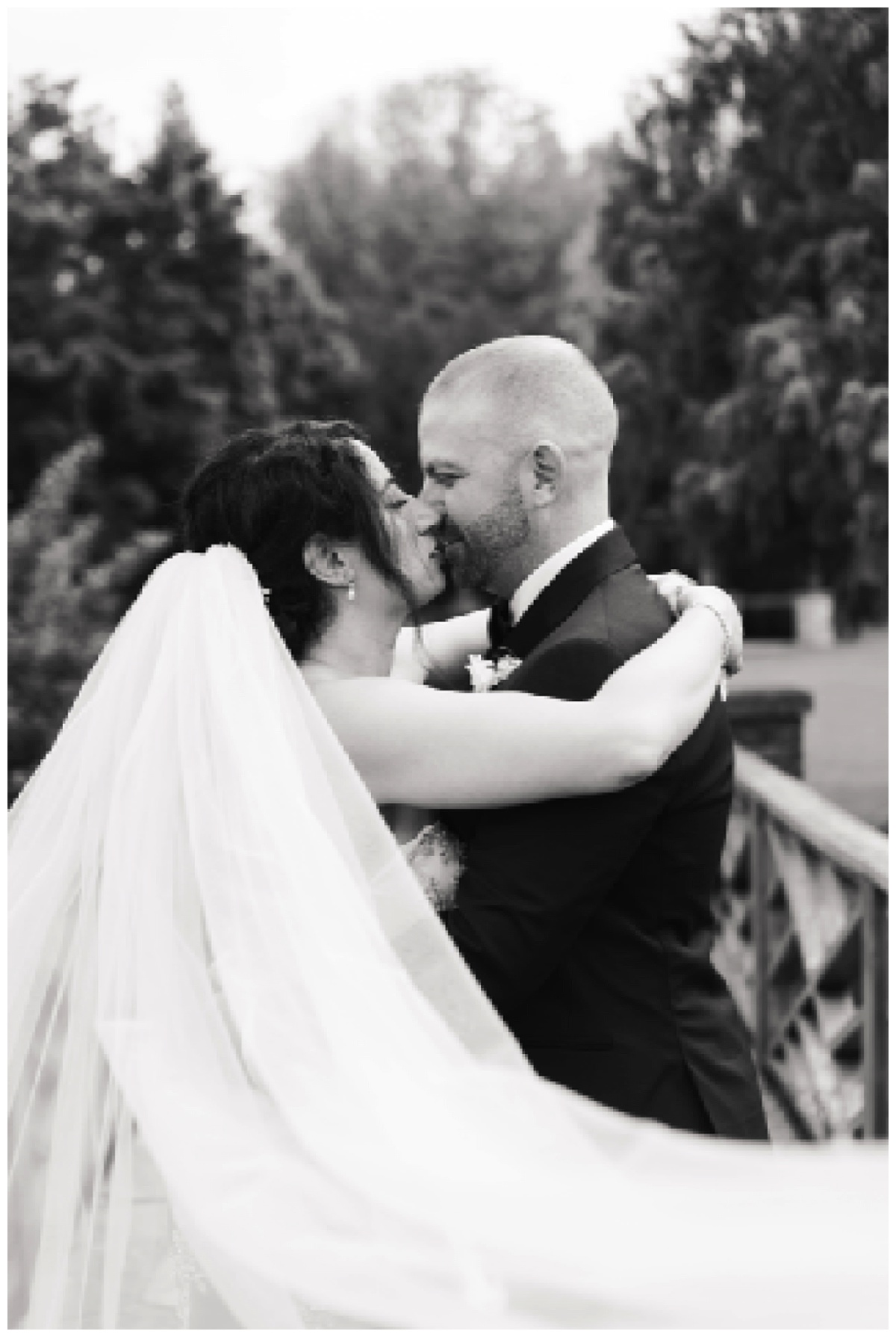 Couple hold each other close for Toronto Wedding Photographer