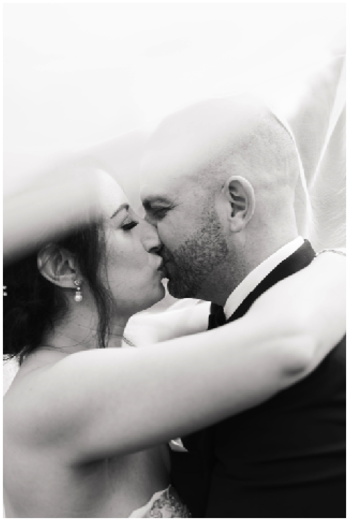 Man and woman share a tender moment for Toronto Wedding Photographer