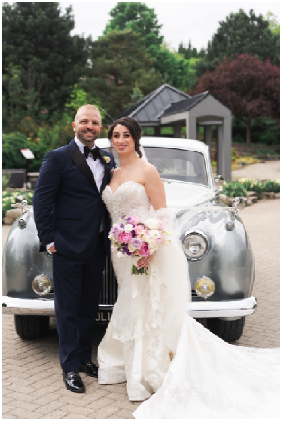 Couple smile together for Swish & Click Photography