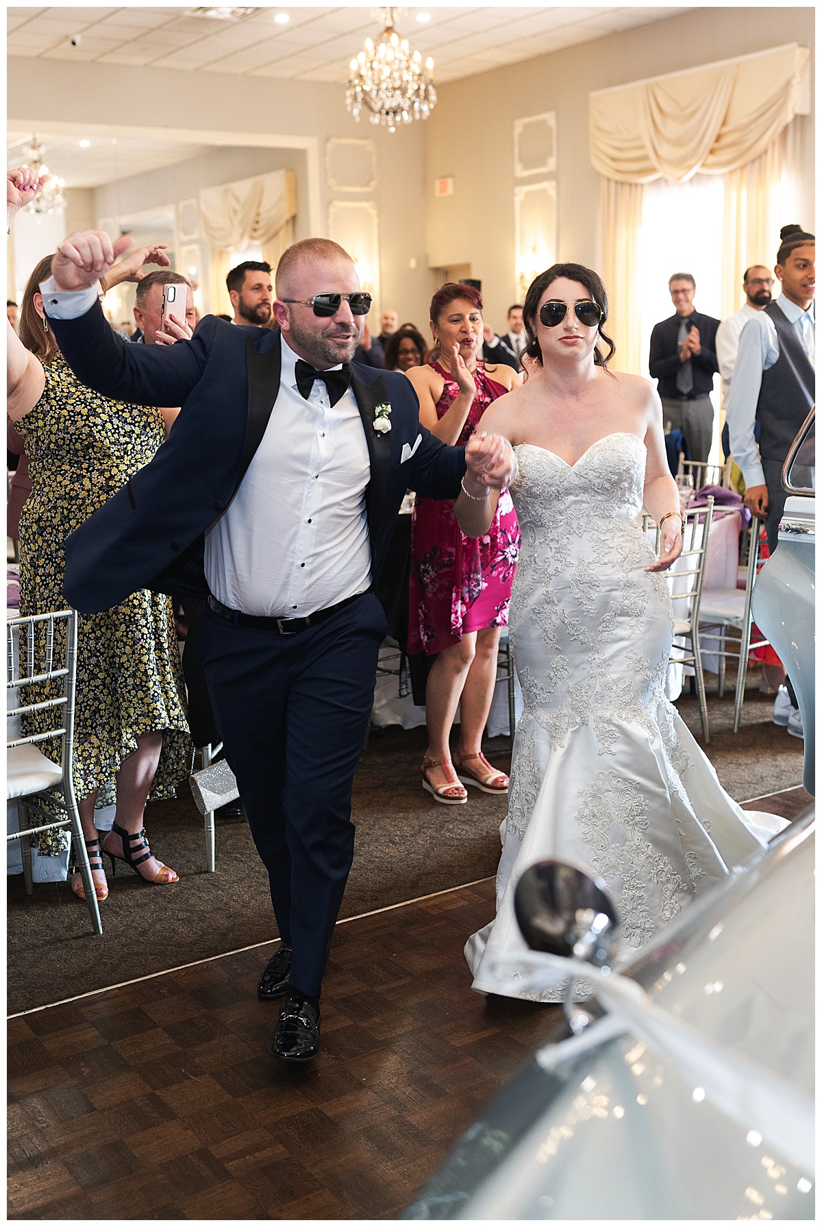 Bride and groom celebrate together for Toronto Wedding Photographer