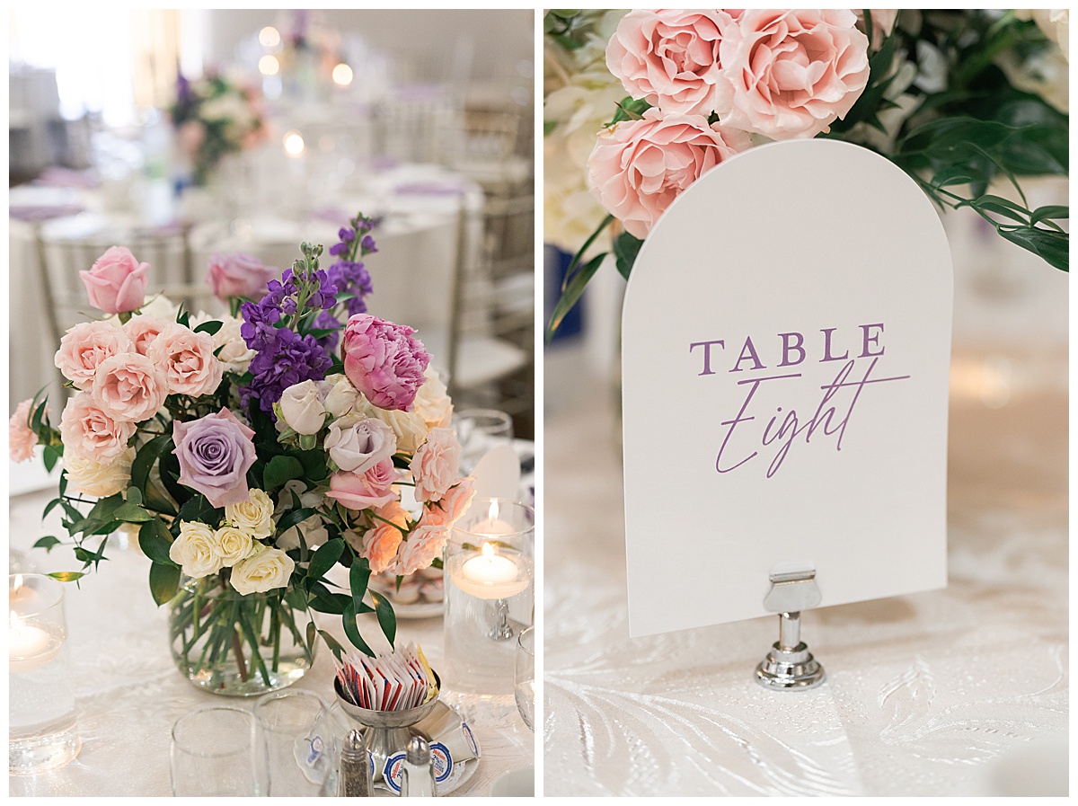 Wedding table decor for Swish & Click Photography